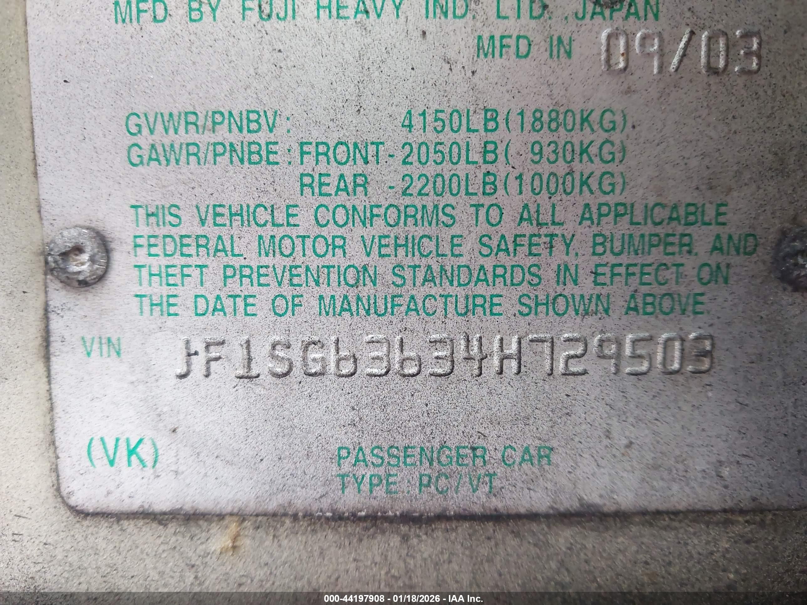 SUBARU FORESTER image 9