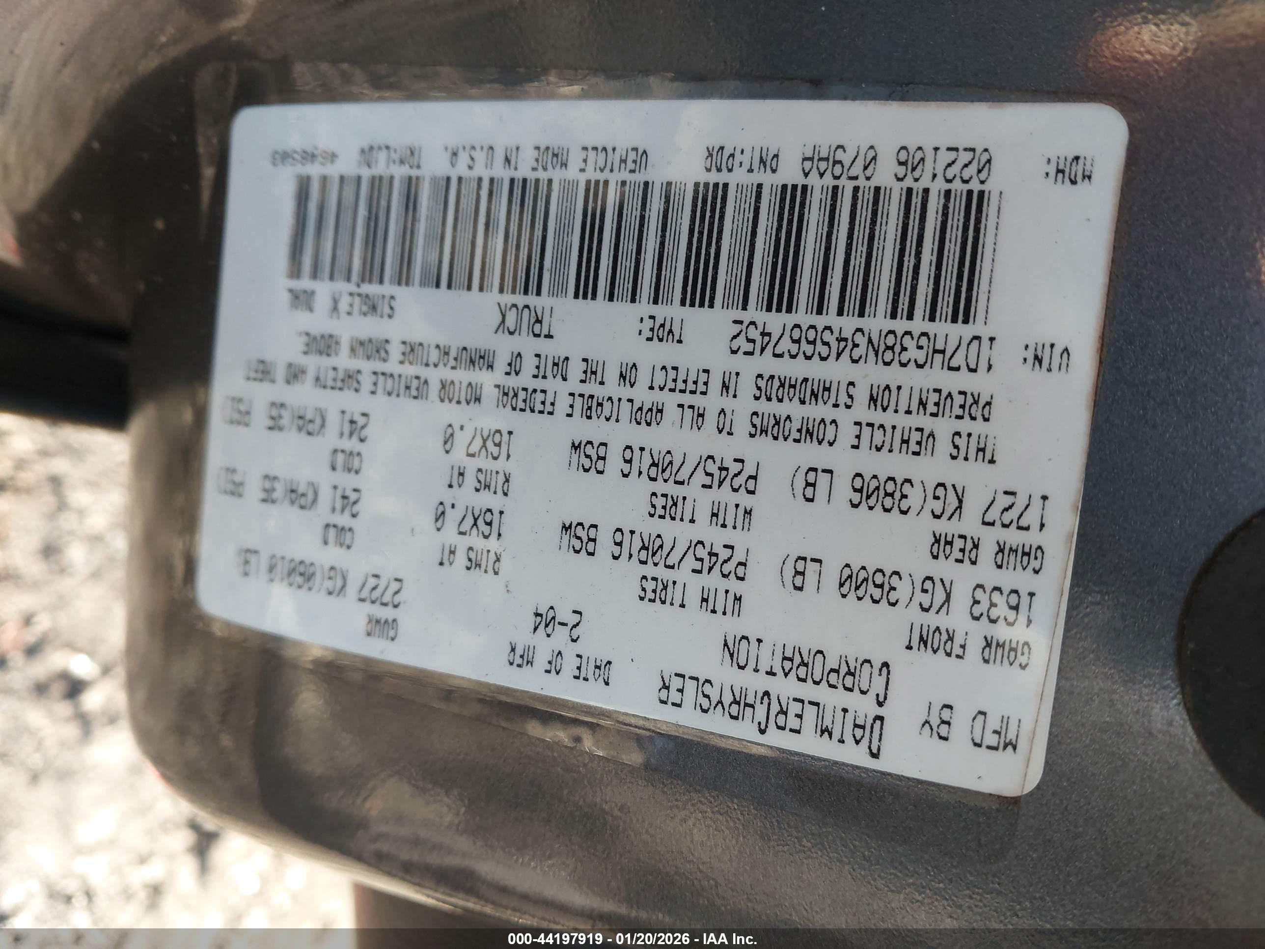 DODGE DAKOTA image 9