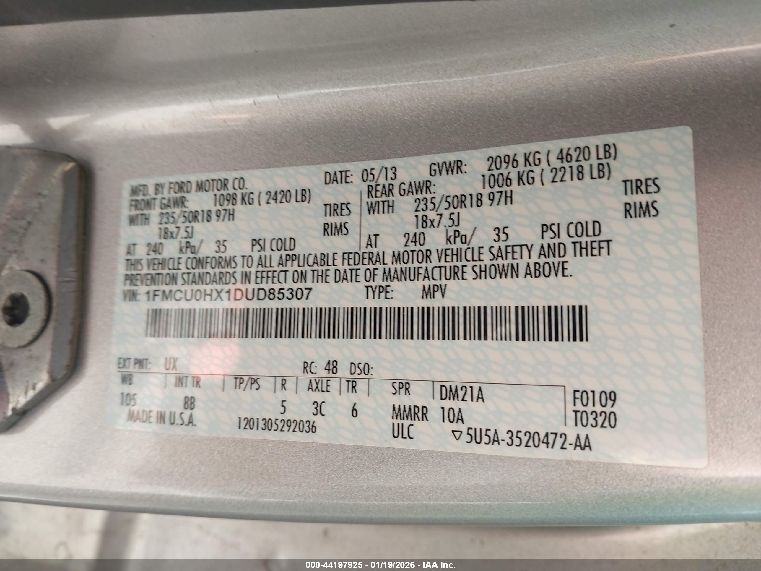 FORD ESCAPE image 9