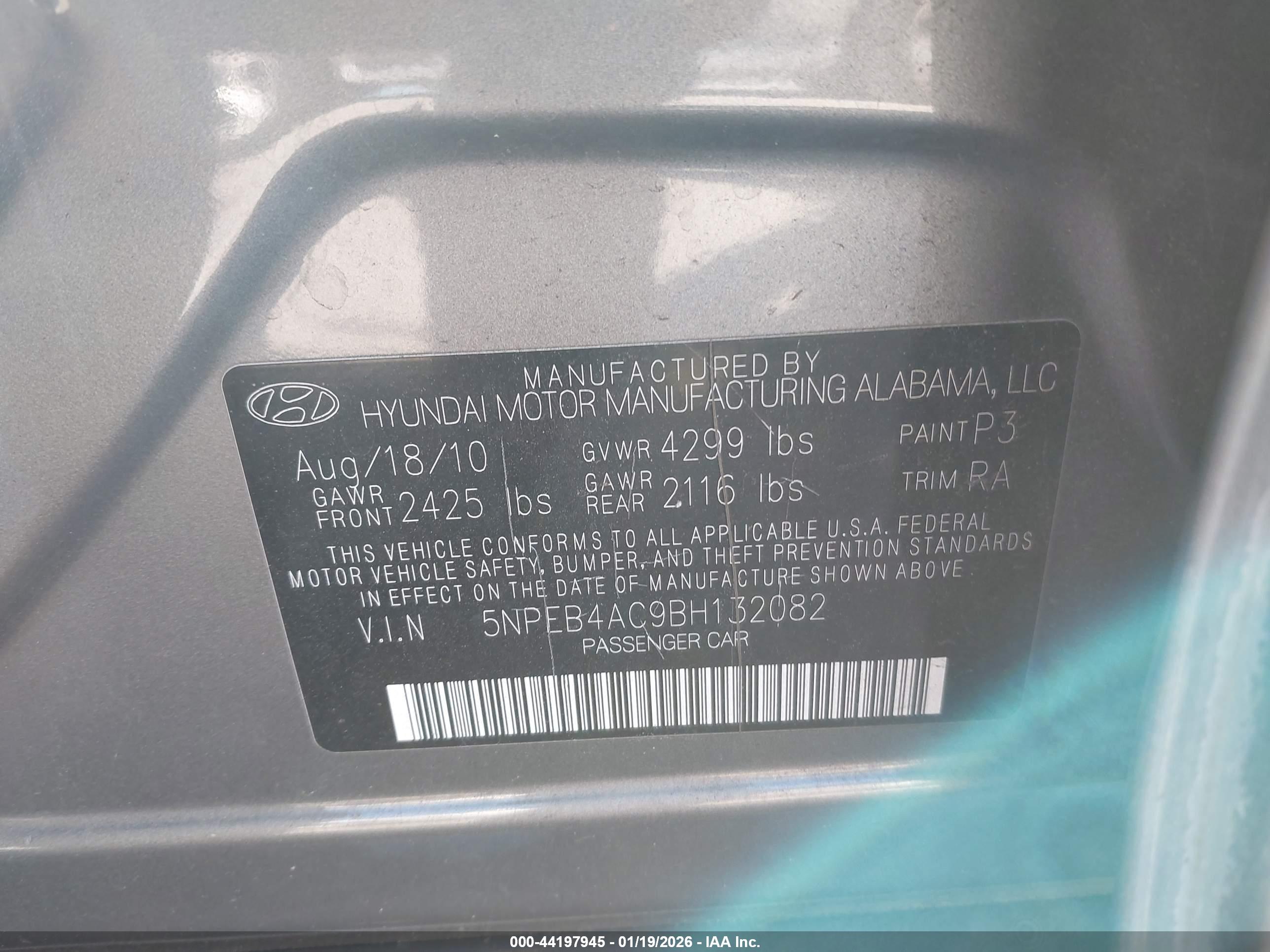 HYUNDAI SONATA image 9