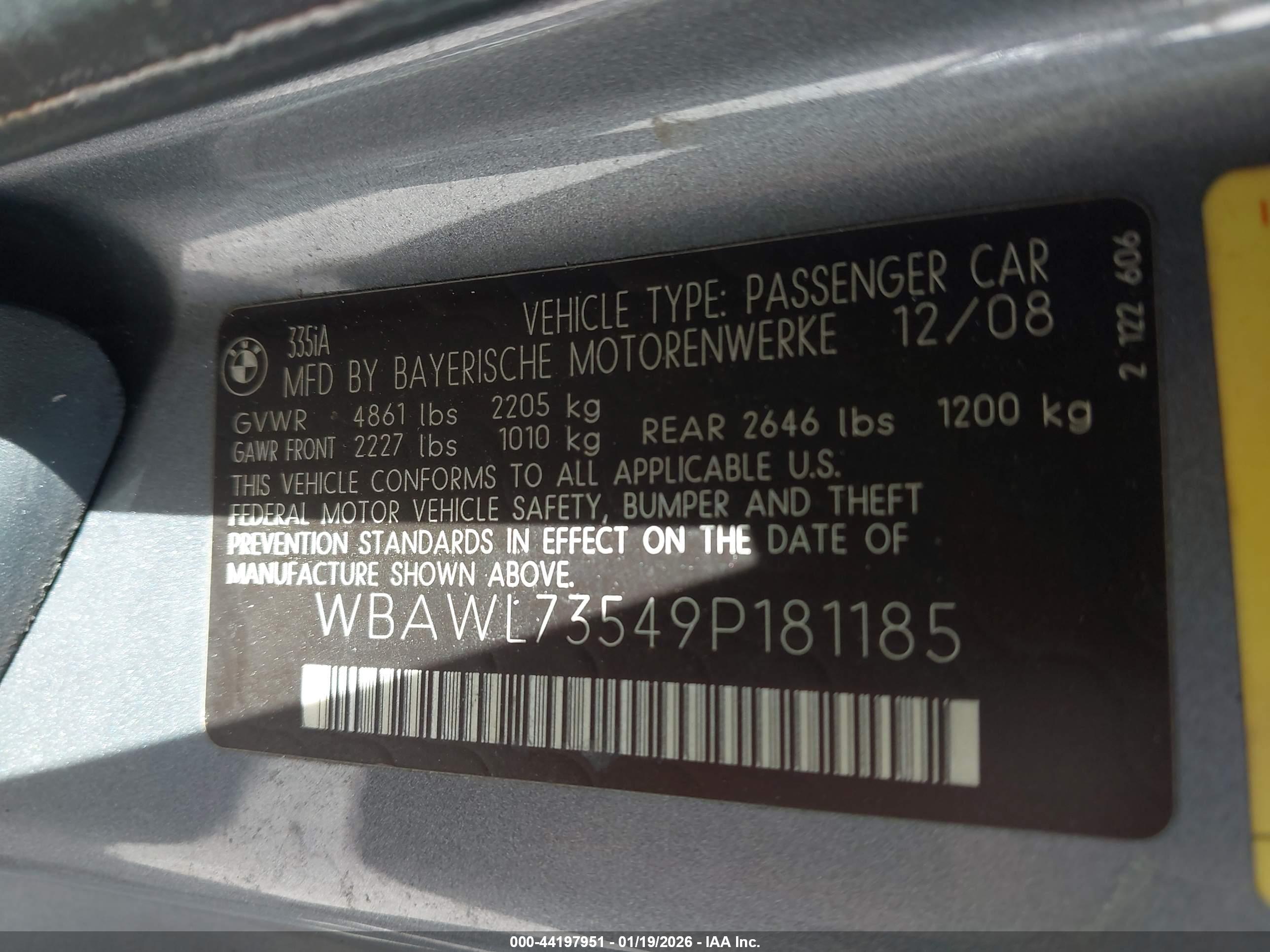 BMW 335I image 9