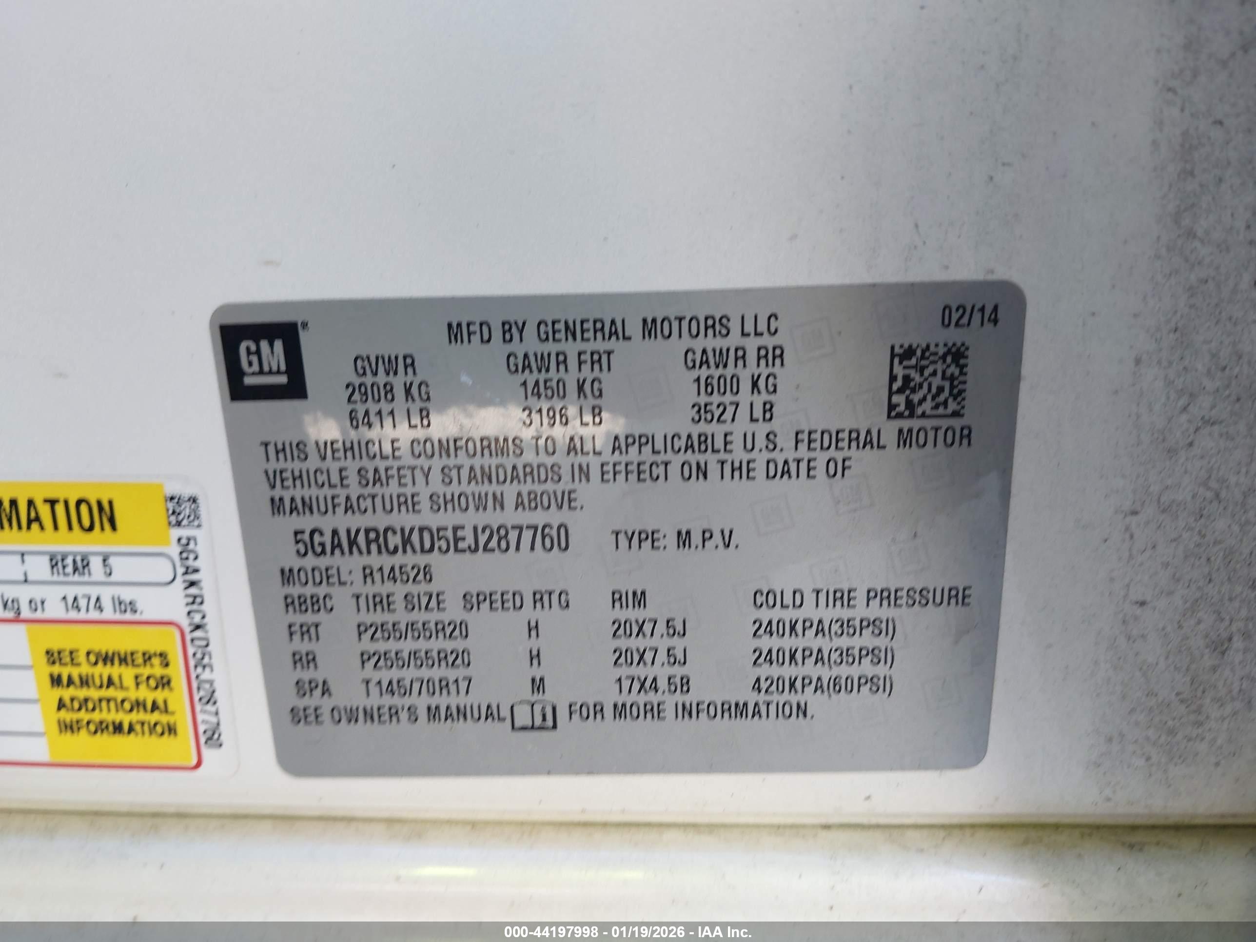 BUICK ENCLAVE image 9