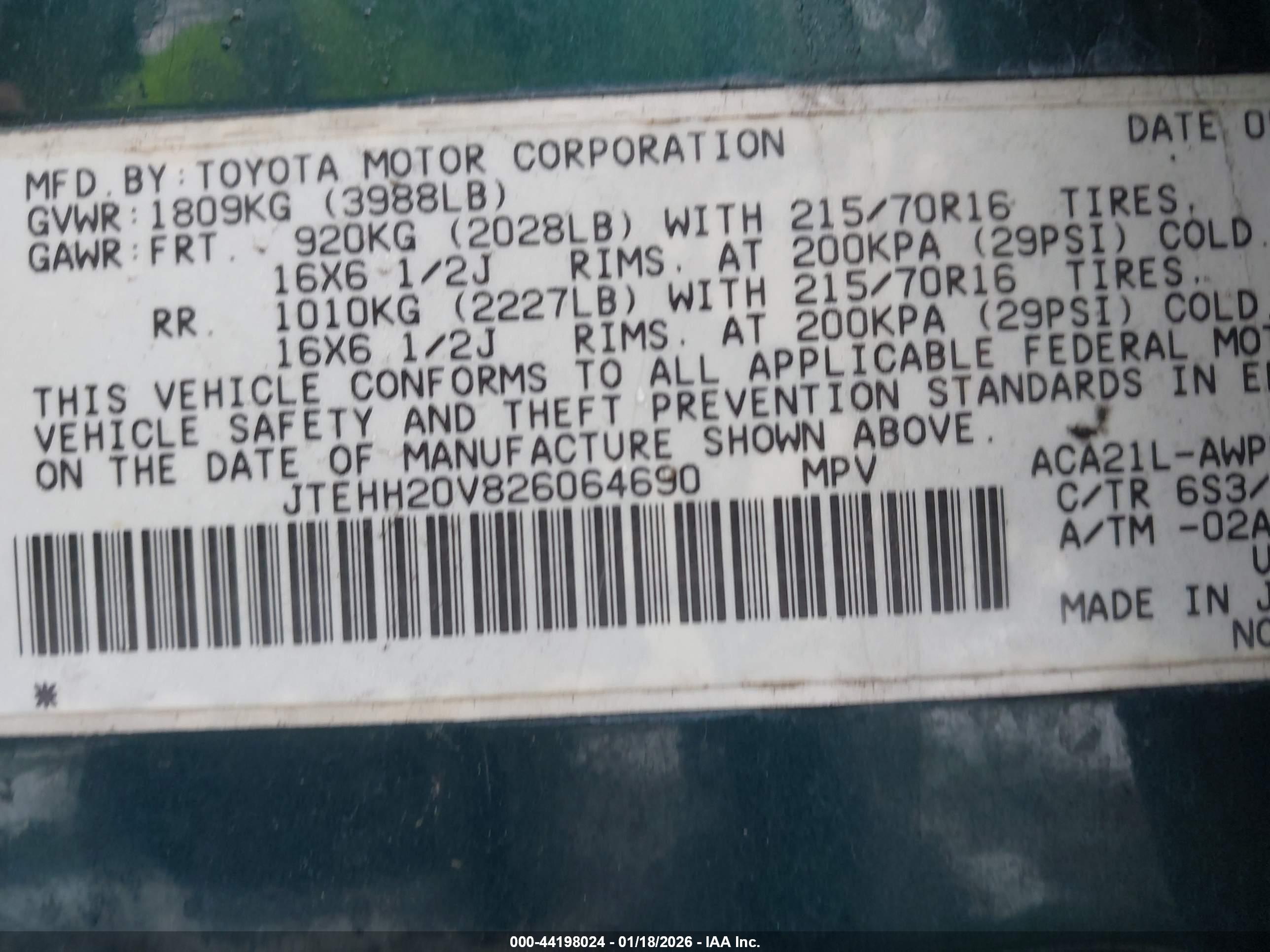 TOYOTA RAV4 image 9