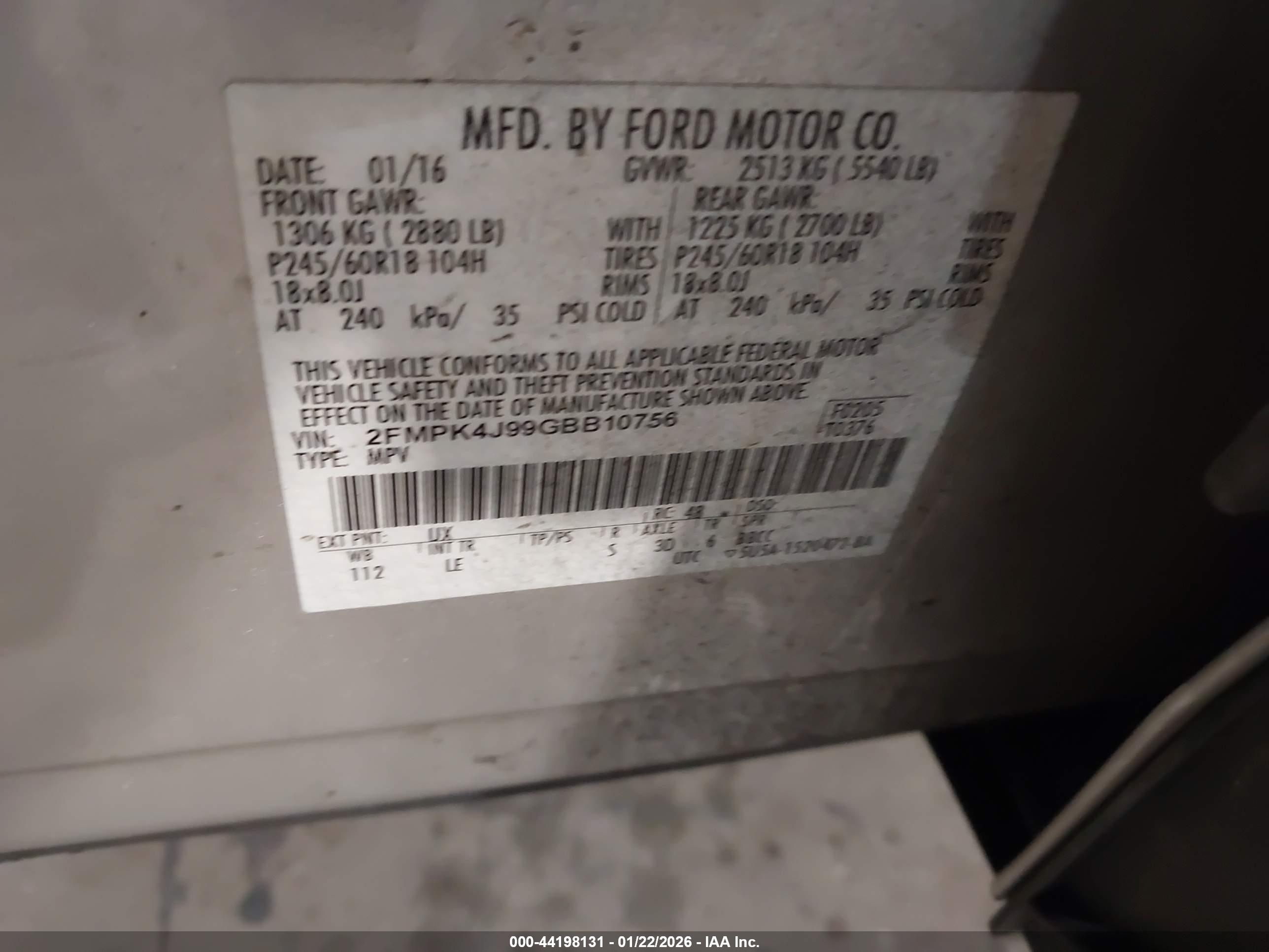 FORD EDGE image 9