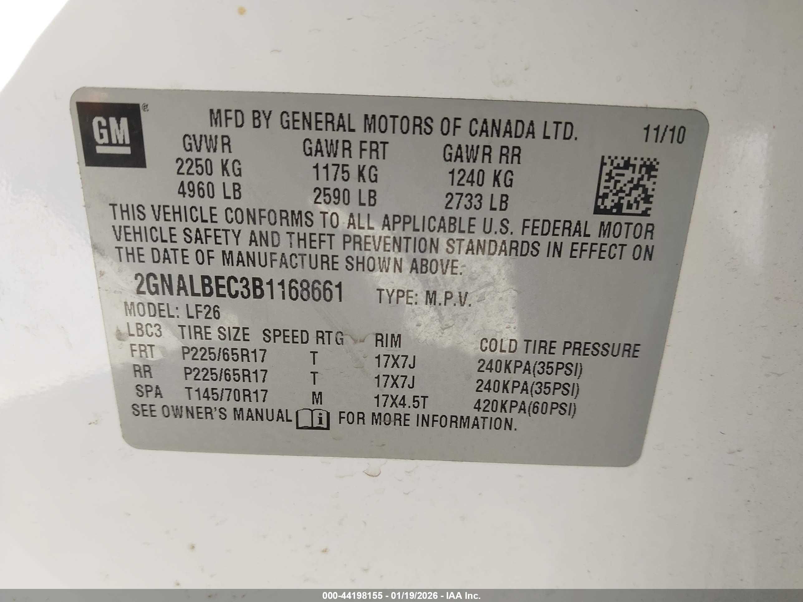CHEVROLET EQUINOX image 9