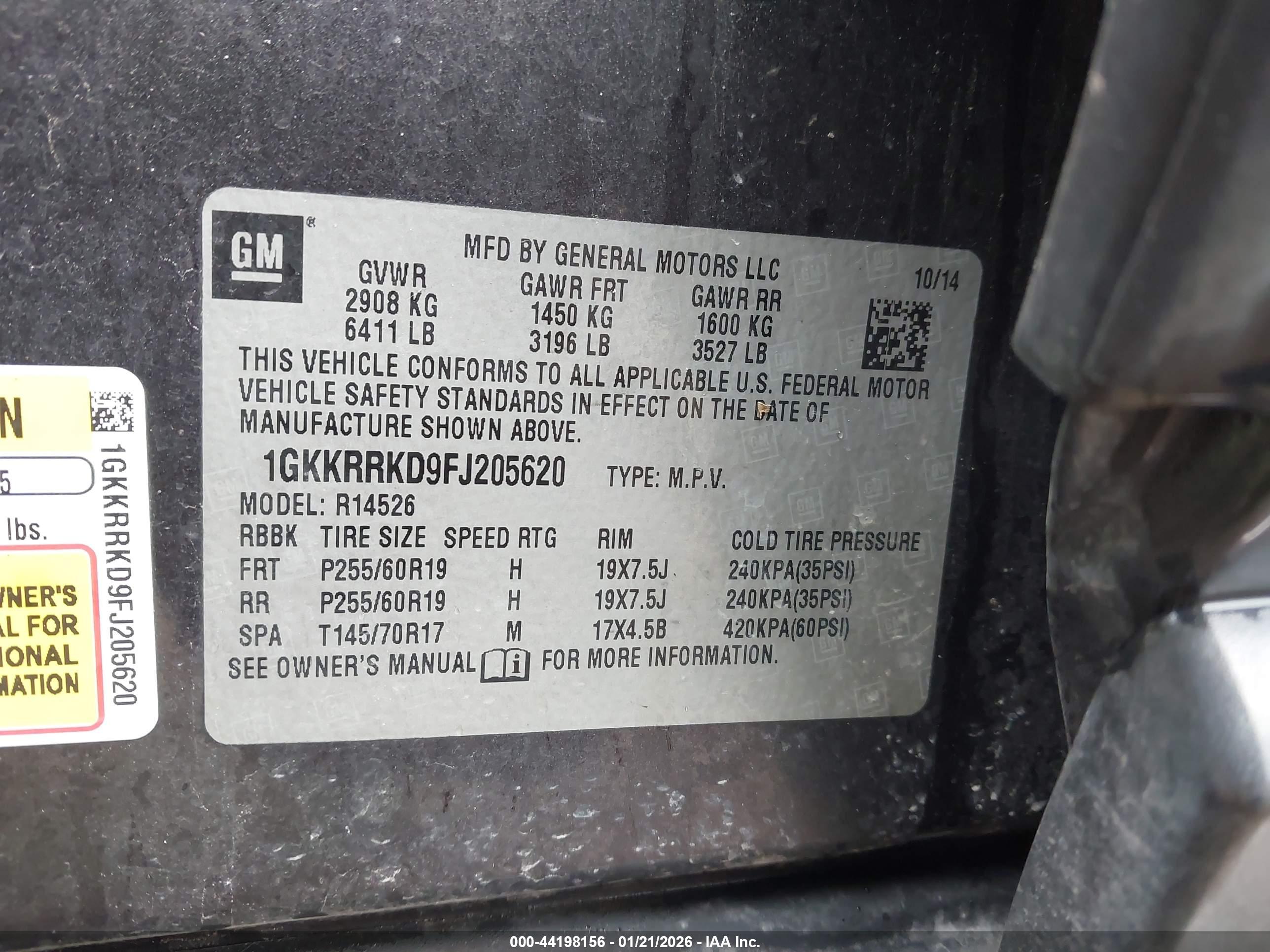 GMC ACADIA image 9