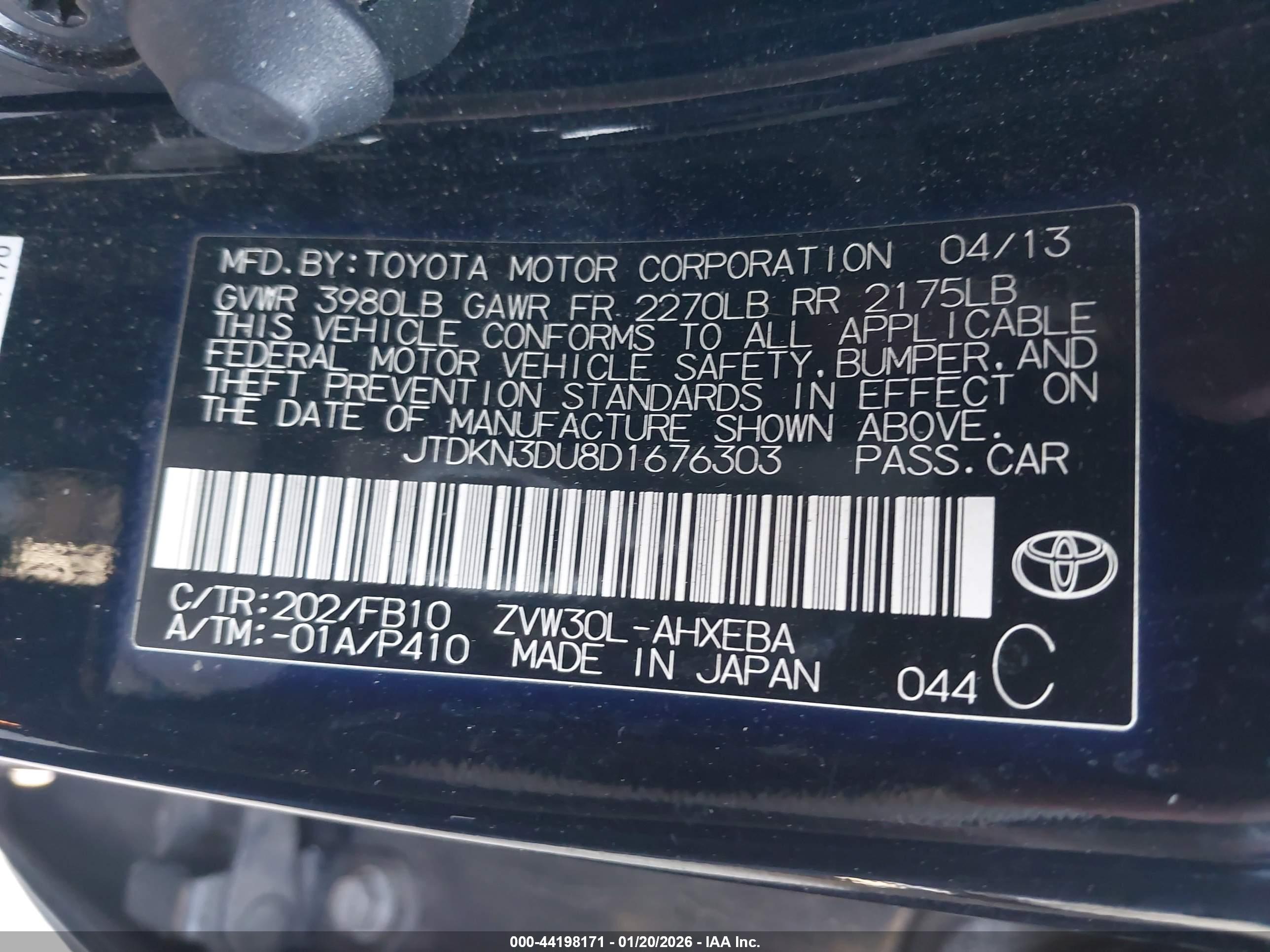 TOYOTA PRIUS image 9
