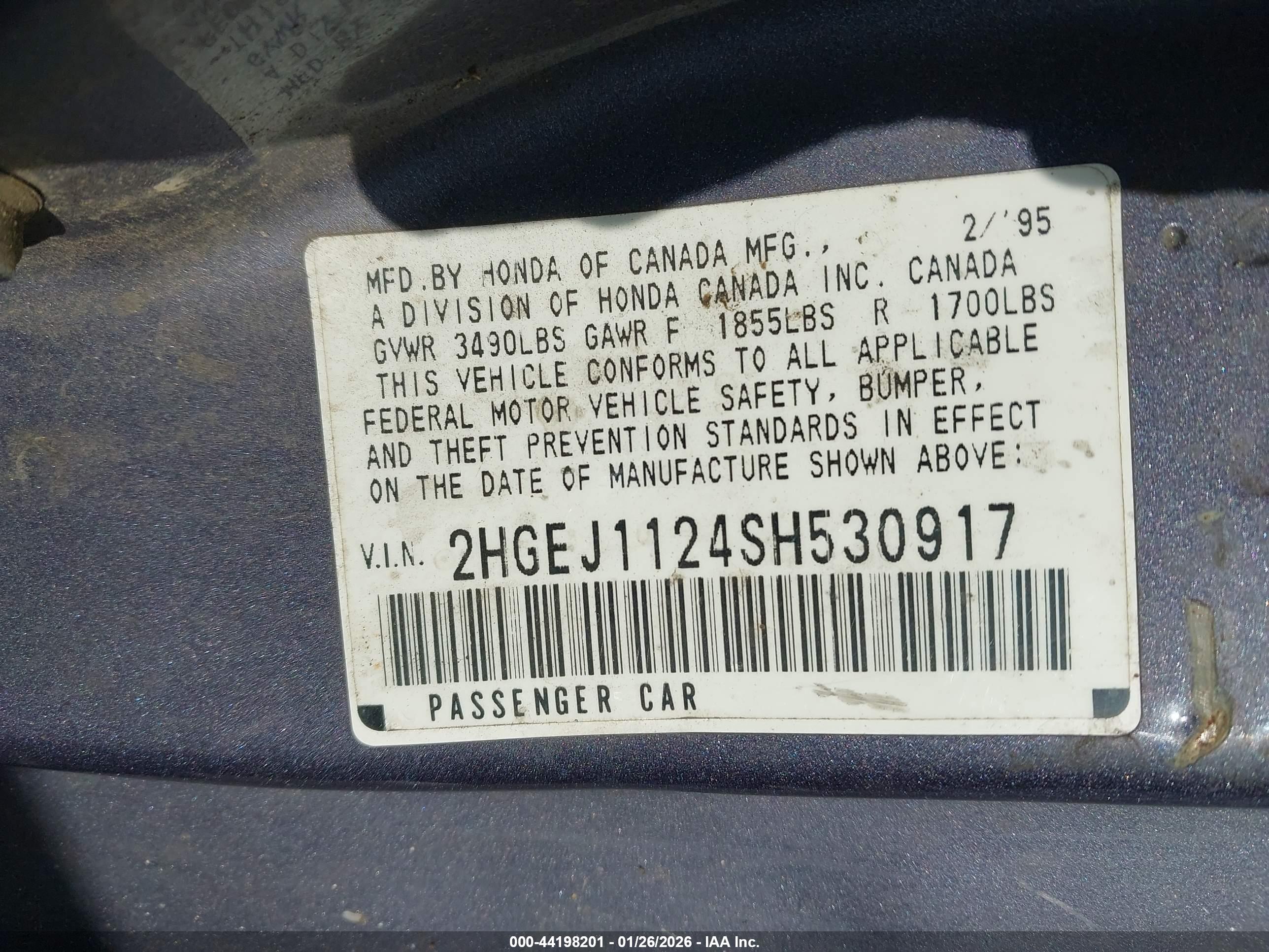 HONDA CIVIC image 9