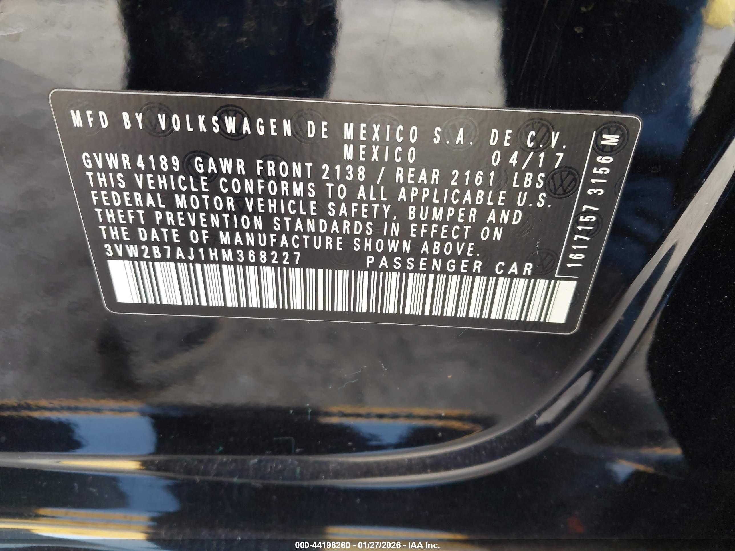 VOLKSWAGEN JETTA image 9