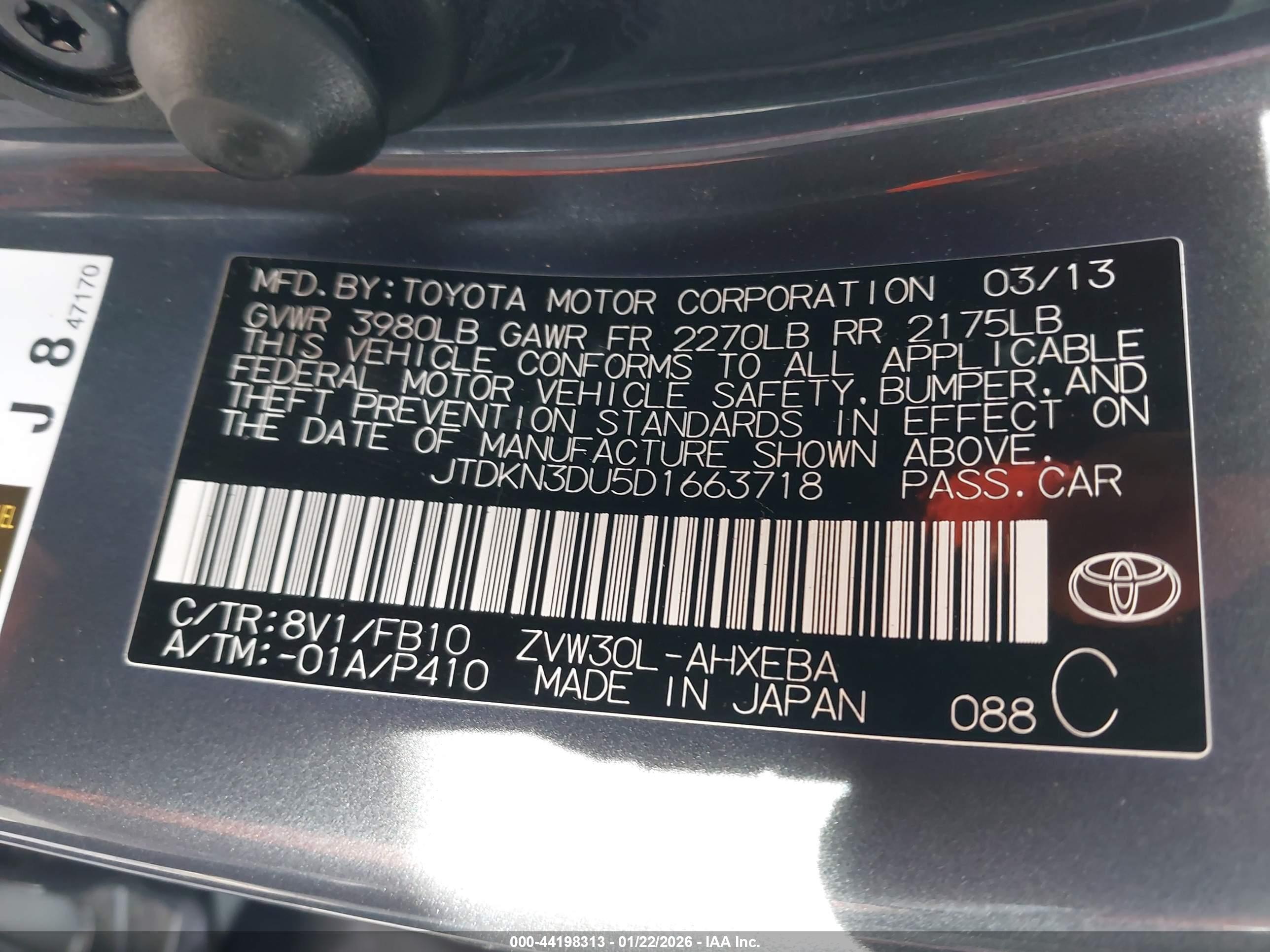 TOYOTA PRIUS image 9