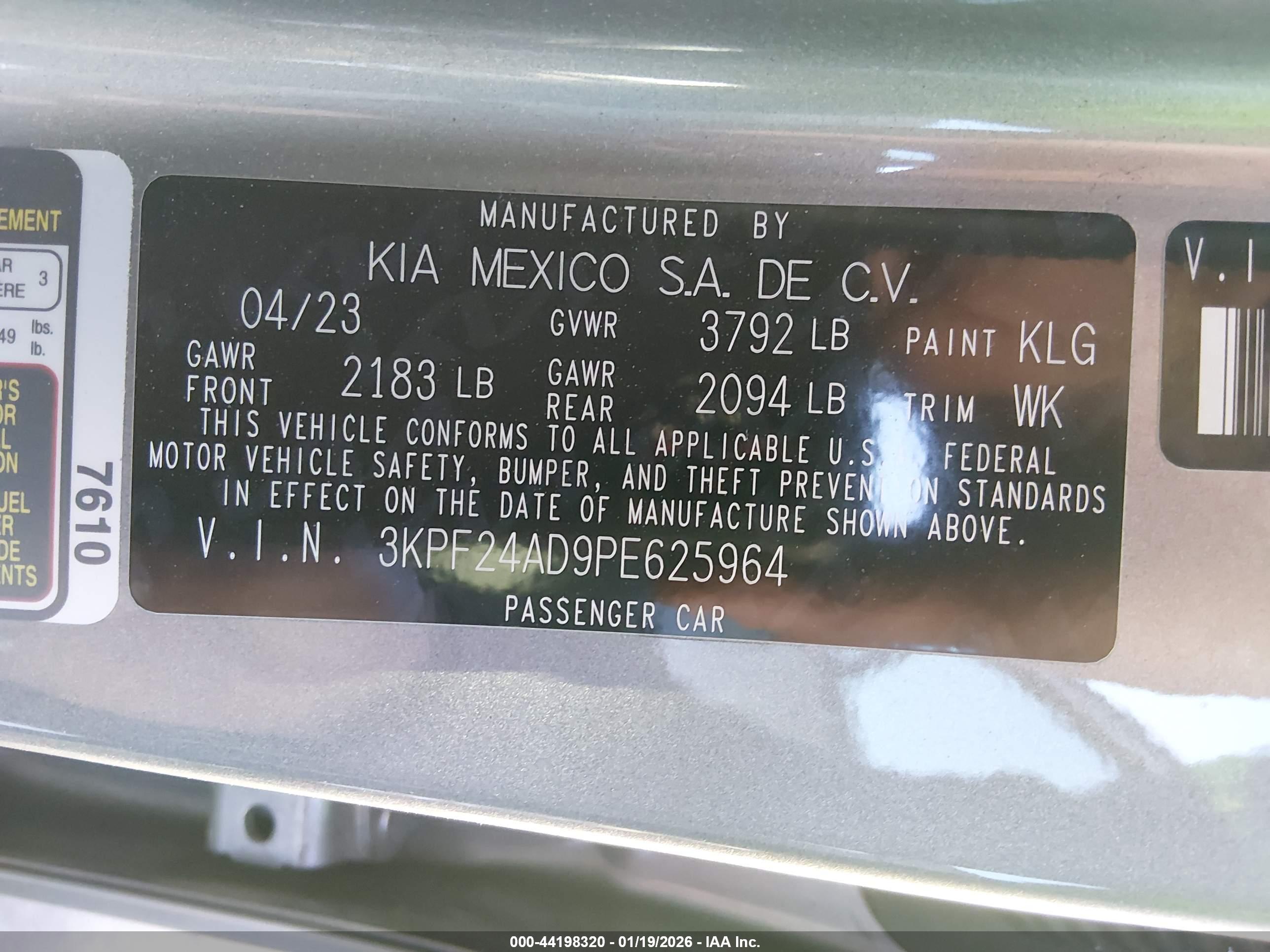 KIA FORTE image 9