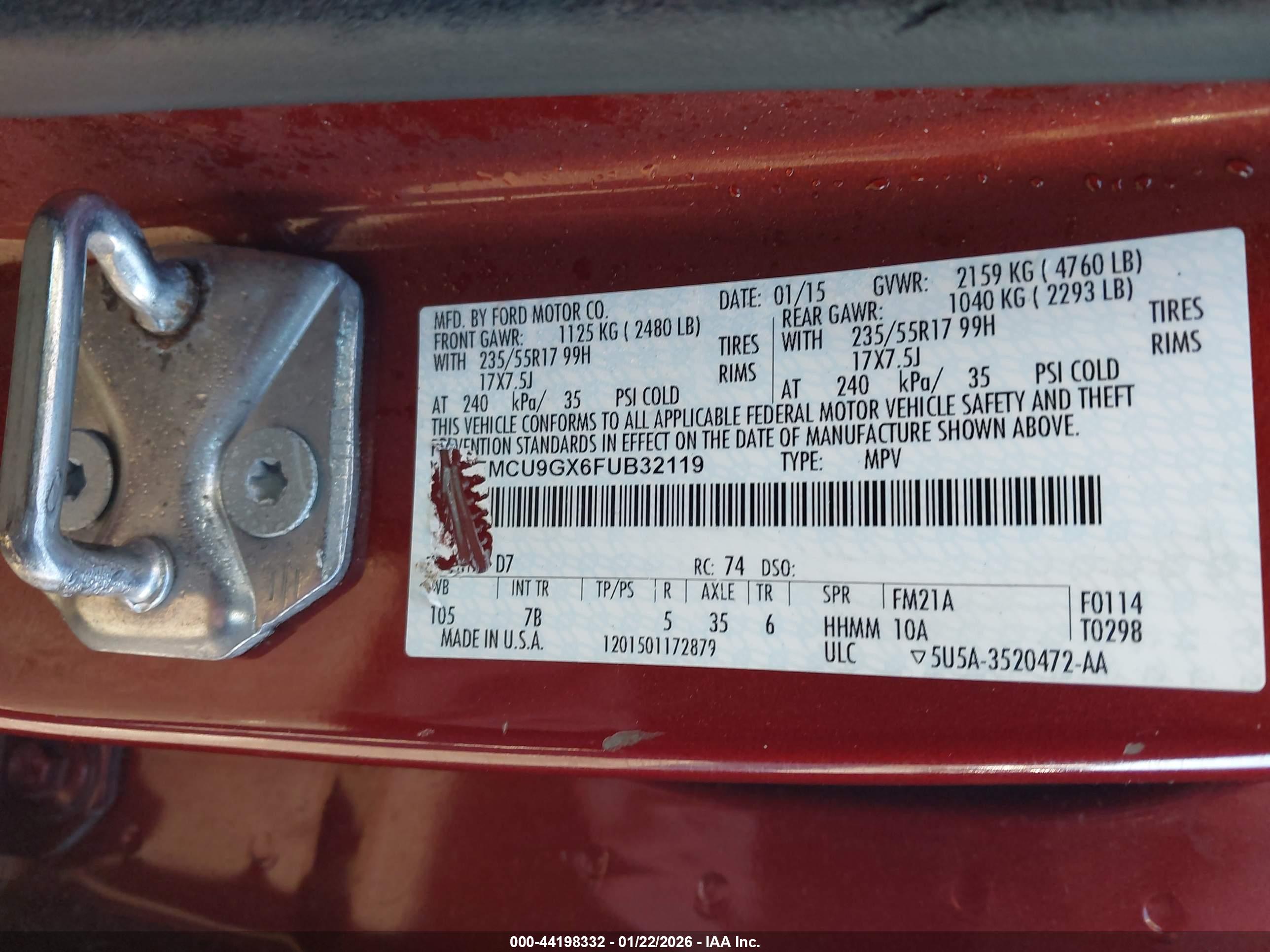 FORD ESCAPE image 9