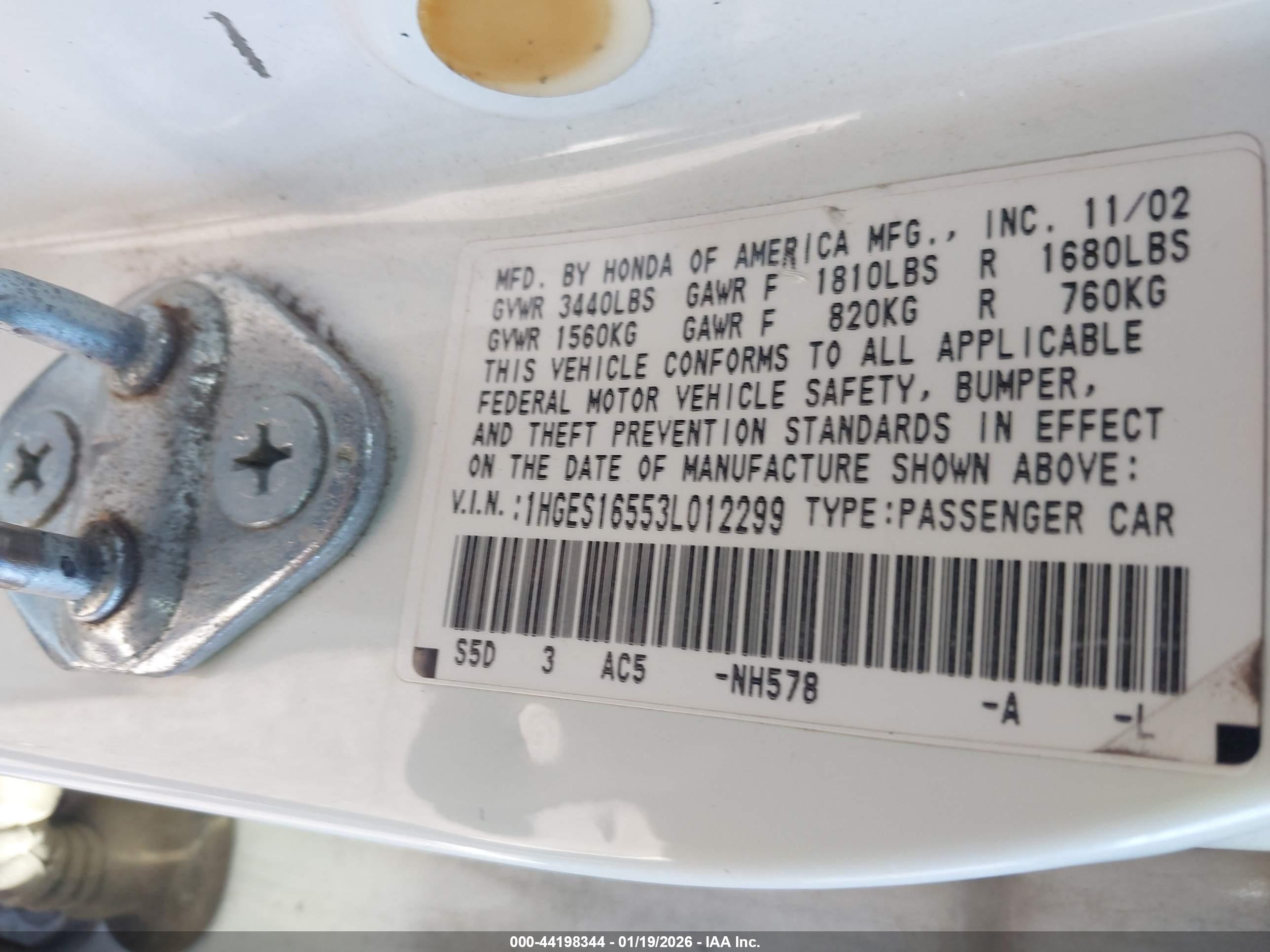 HONDA CIVIC image 9