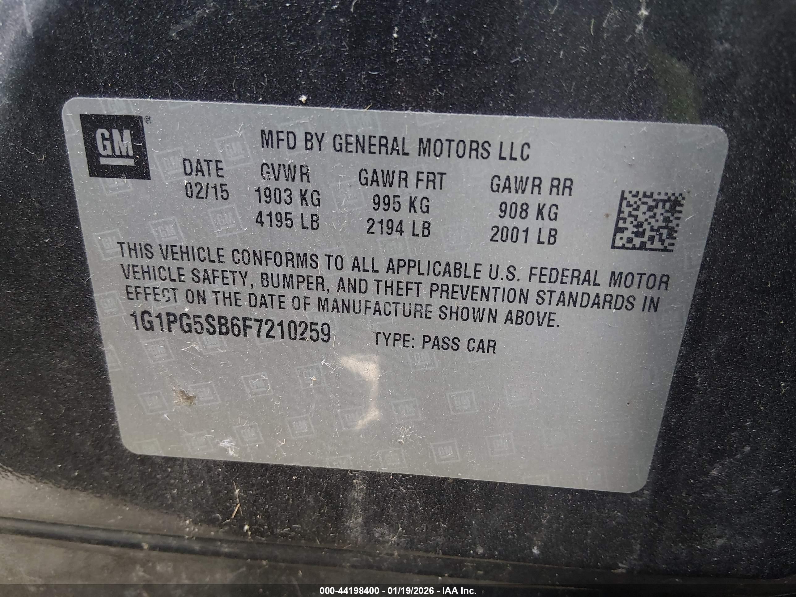 CHEVROLET CRUZE image 9