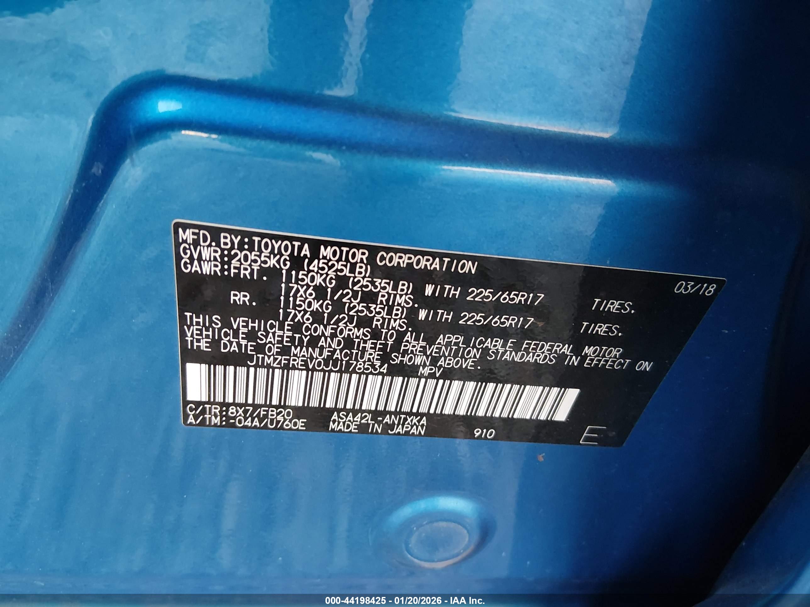 TOYOTA RAV4 image 9