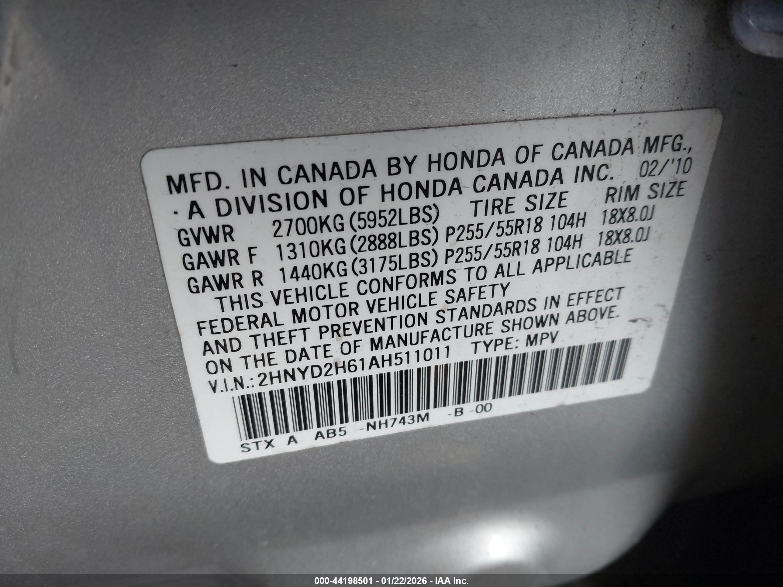 ACURA MDX image 9