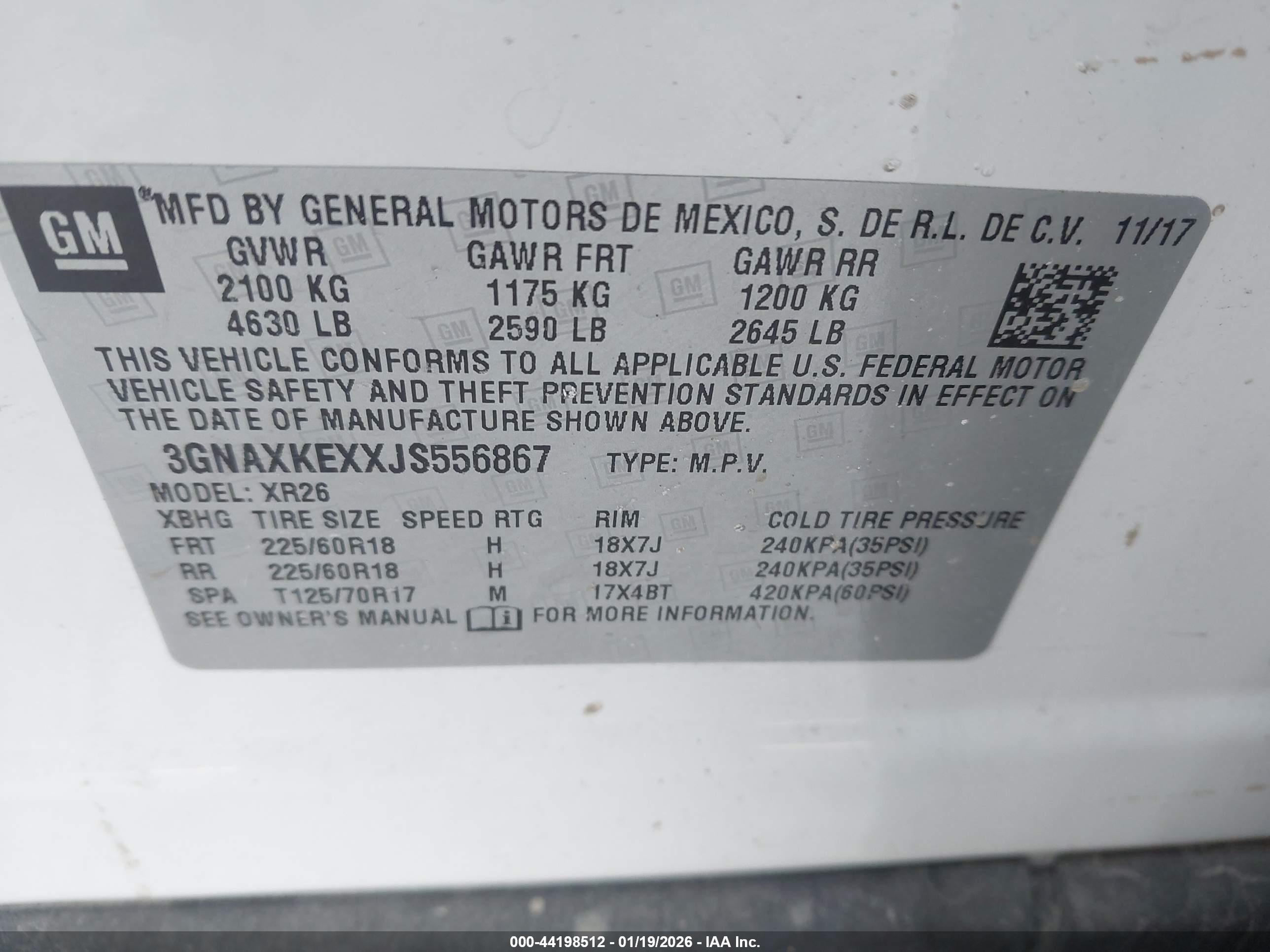 CHEVROLET EQUINOX image 9