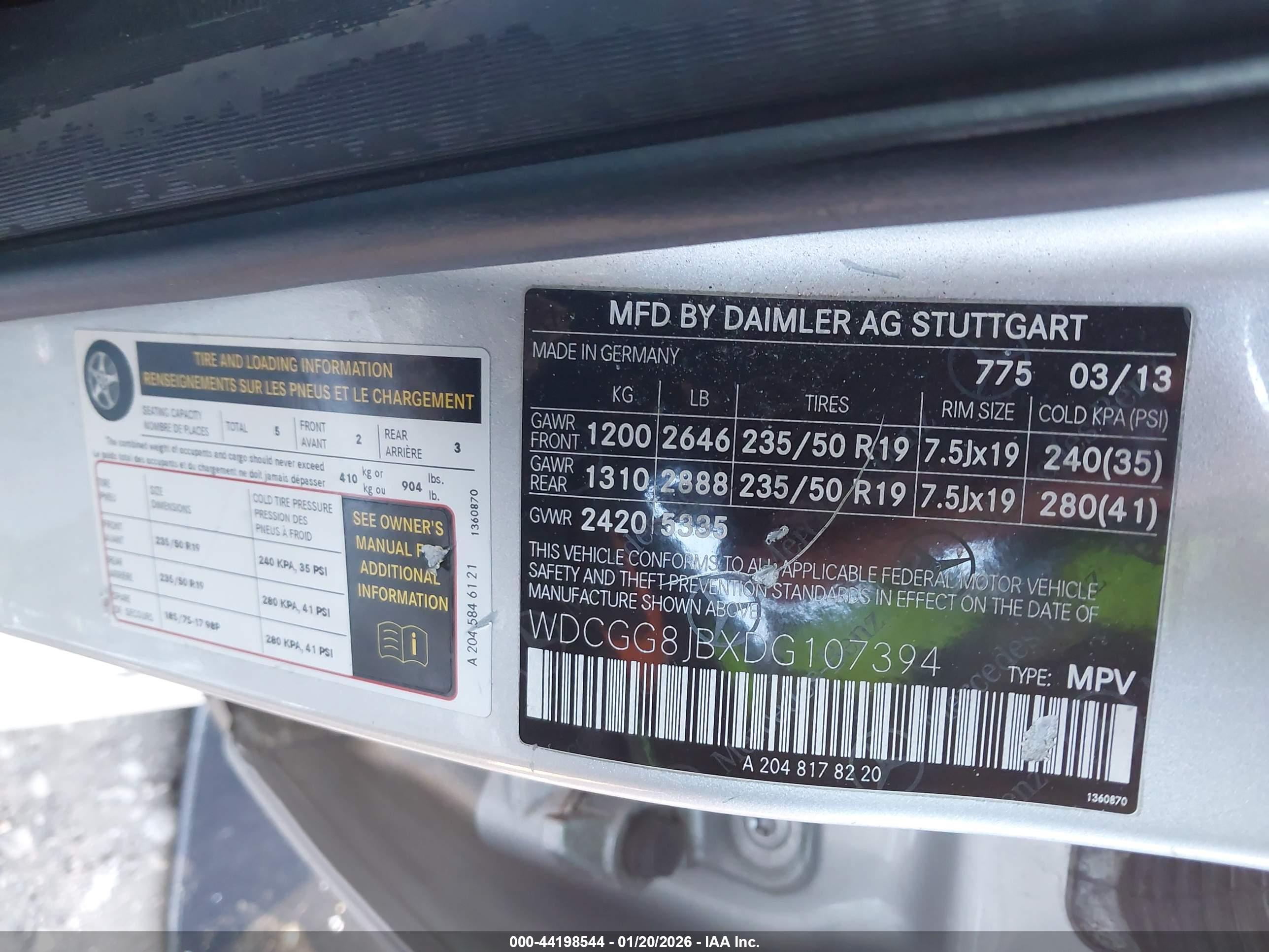 MERCEDES-BENZ GLK image 9