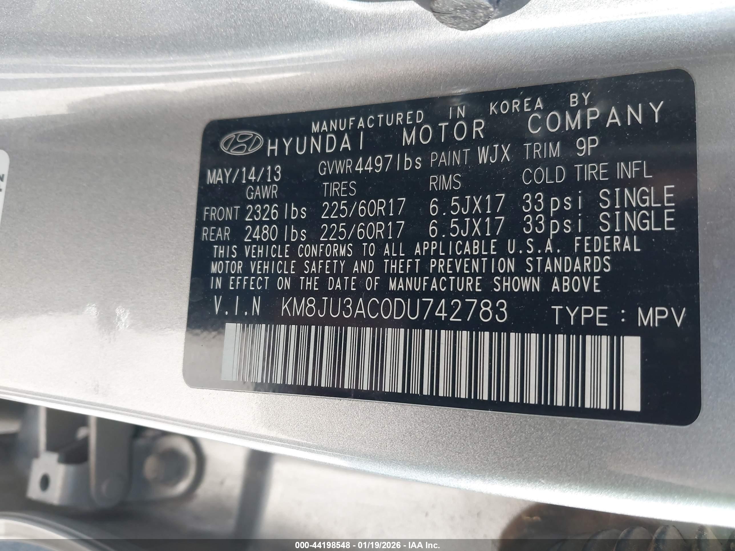 HYUNDAI TUCSON image 9