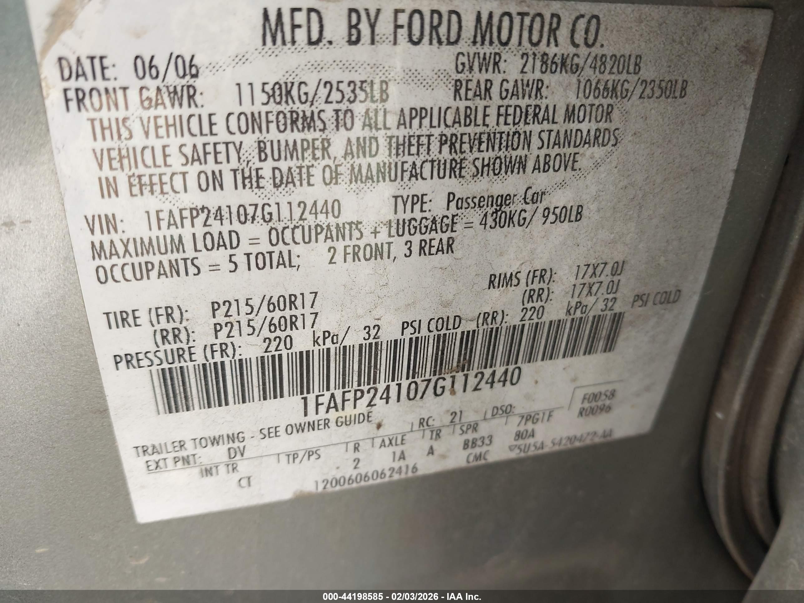 FORD FIVE image 9