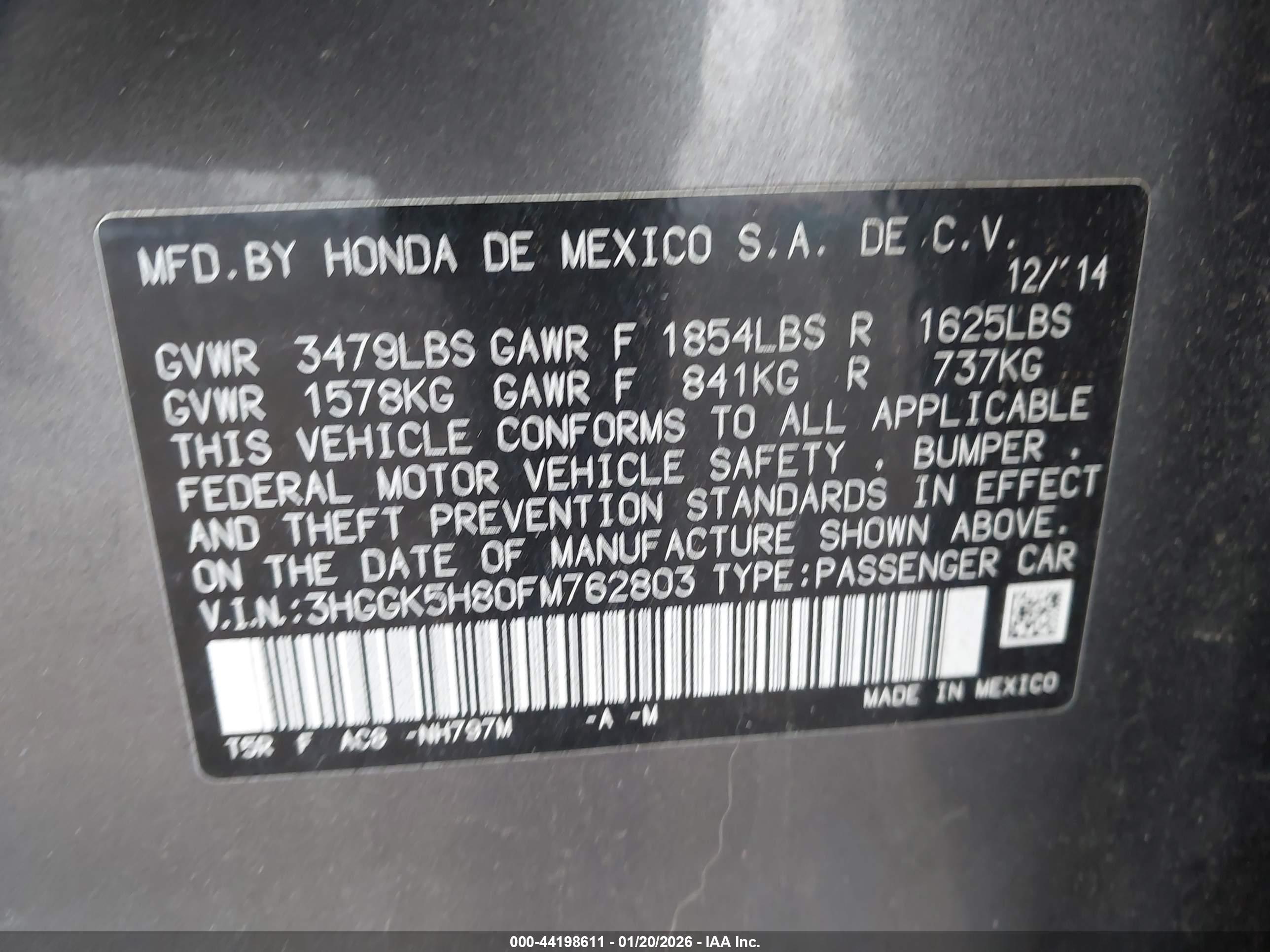 HONDA FIT image 9