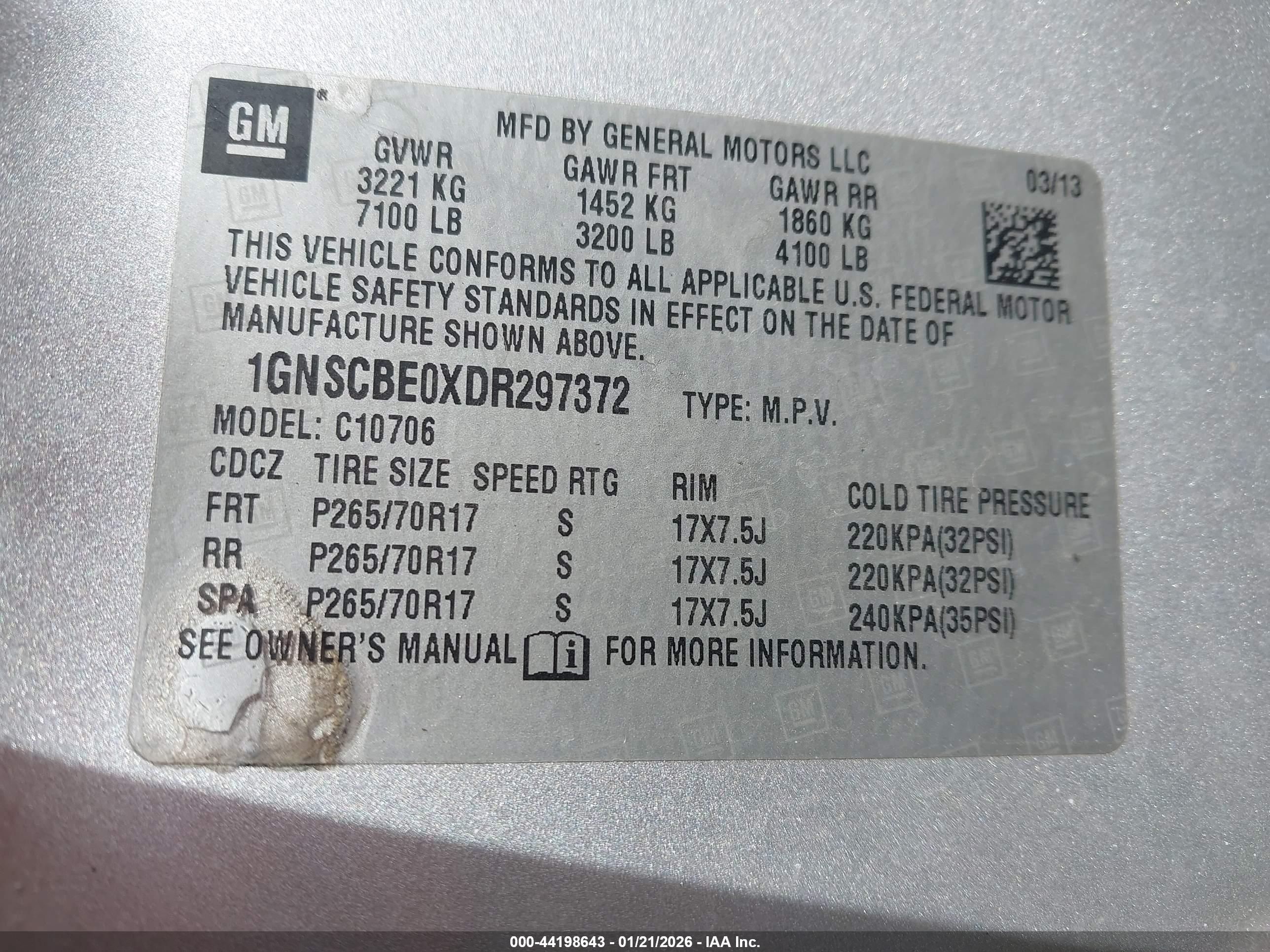 CHEVROLET TAHOE image 9