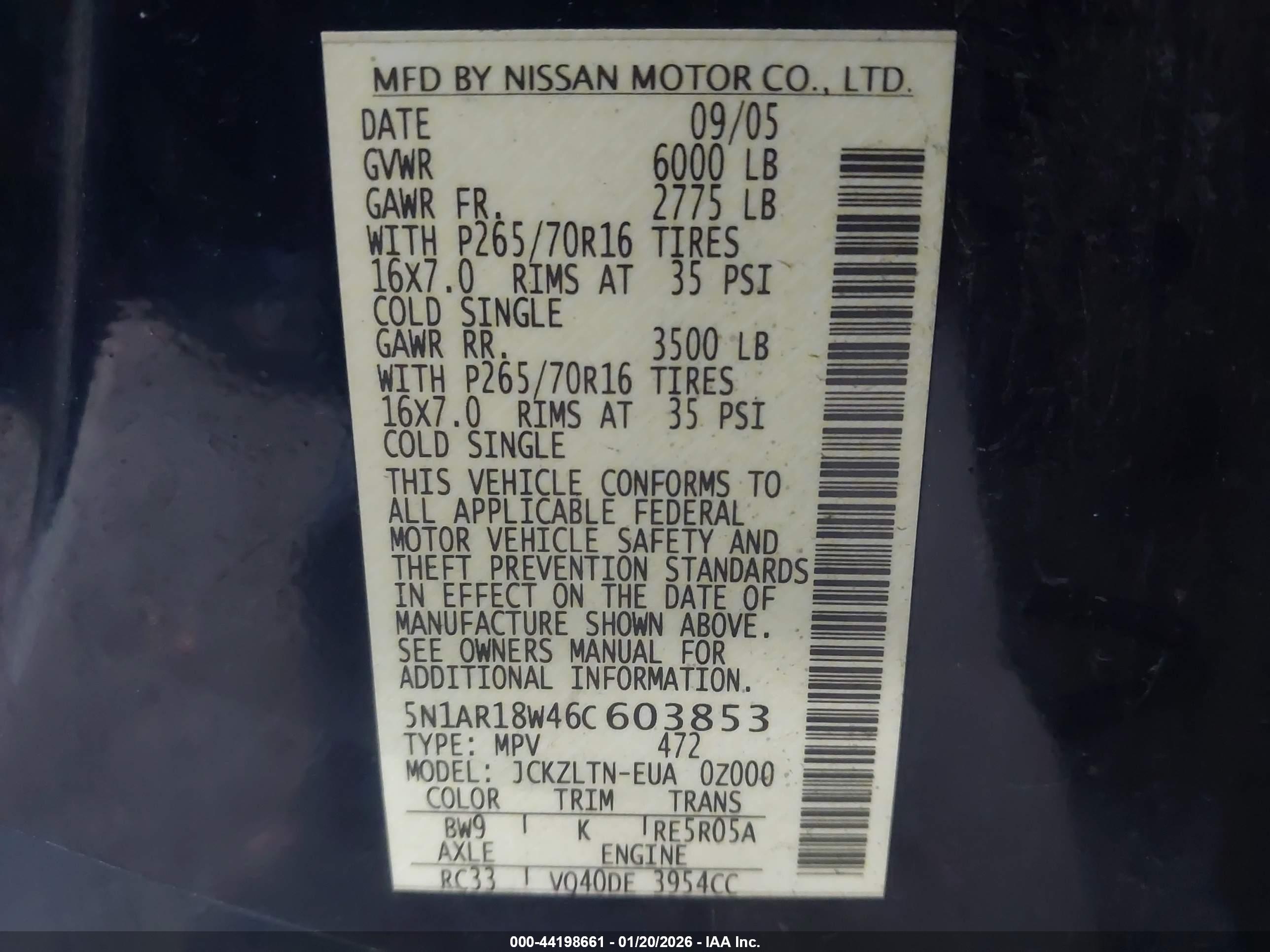 NISSAN PATHFINDER image 9