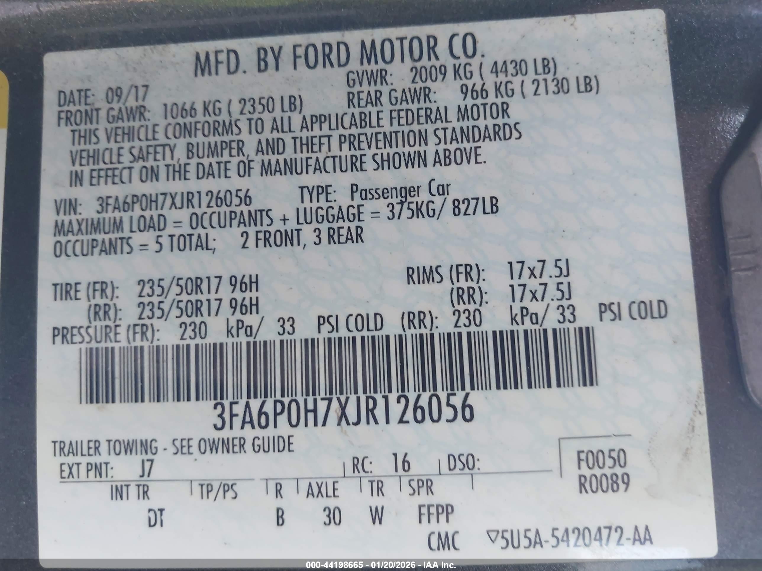 FORD FUSION image 9