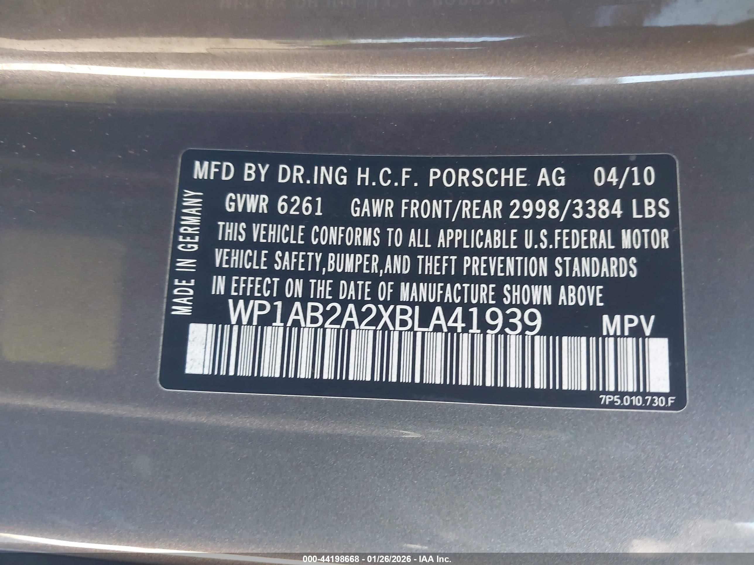 PORSCHE CAYENNE image 9
