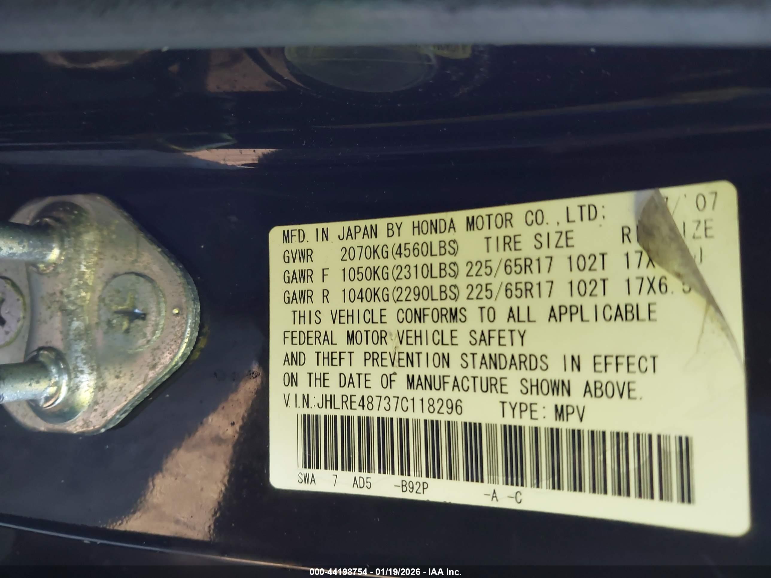 HONDA CR-V image 9
