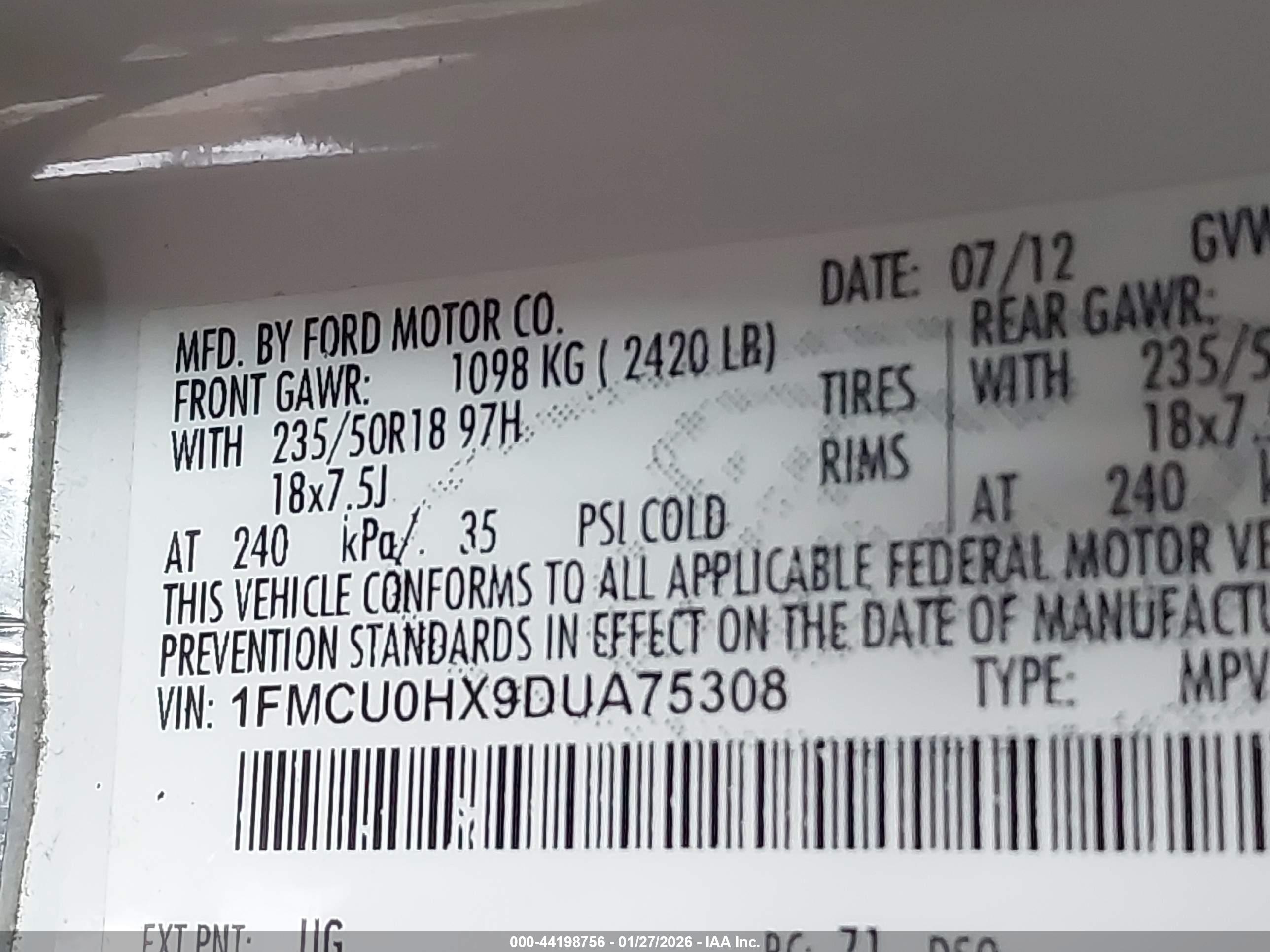 FORD ESCAPE image 9