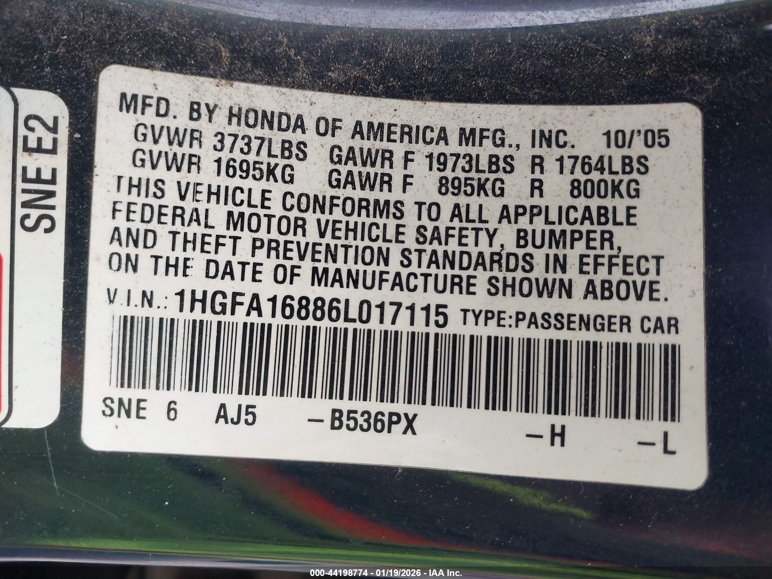 HONDA CIVIC image 9