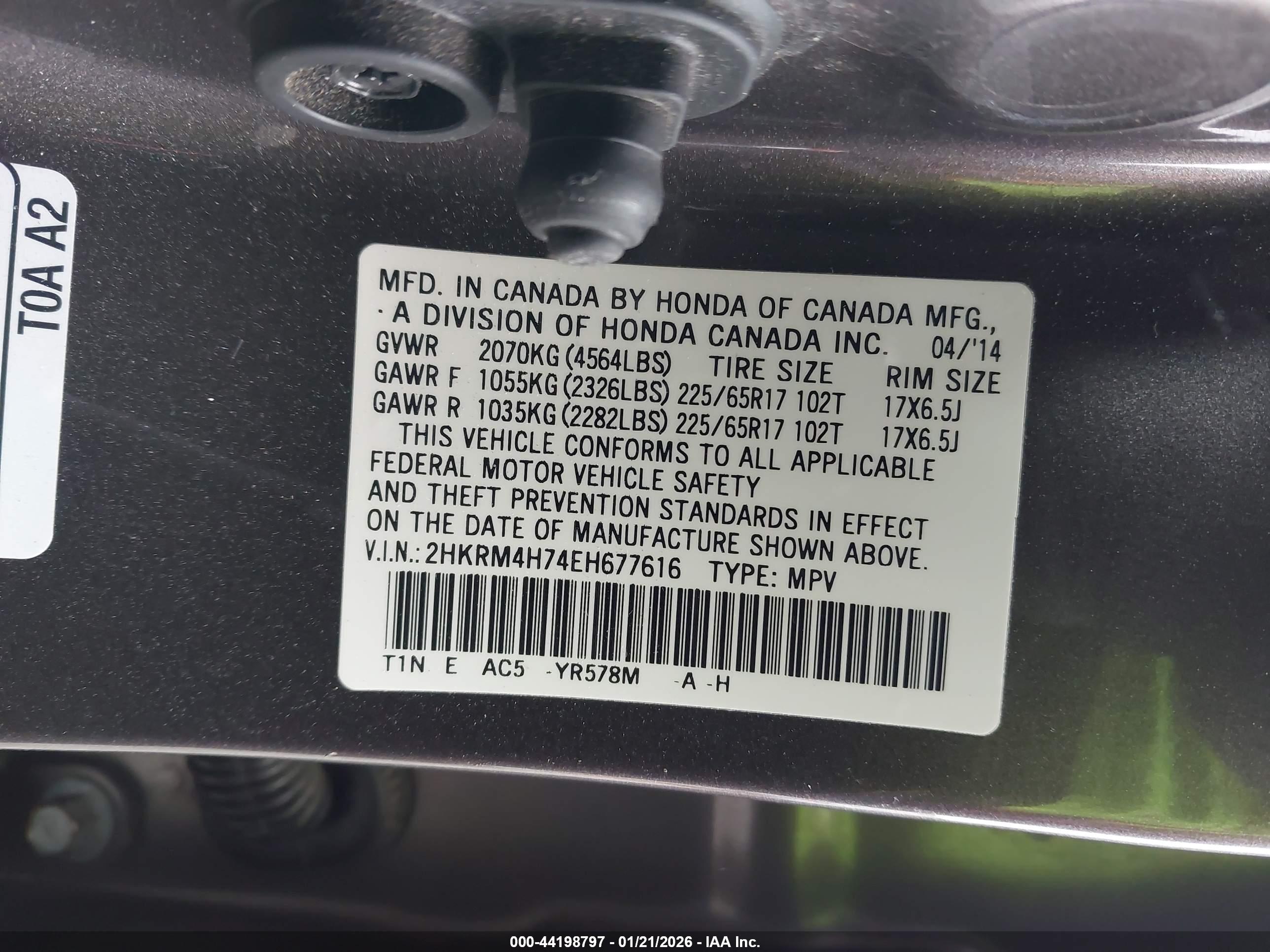 HONDA CR-V image 9