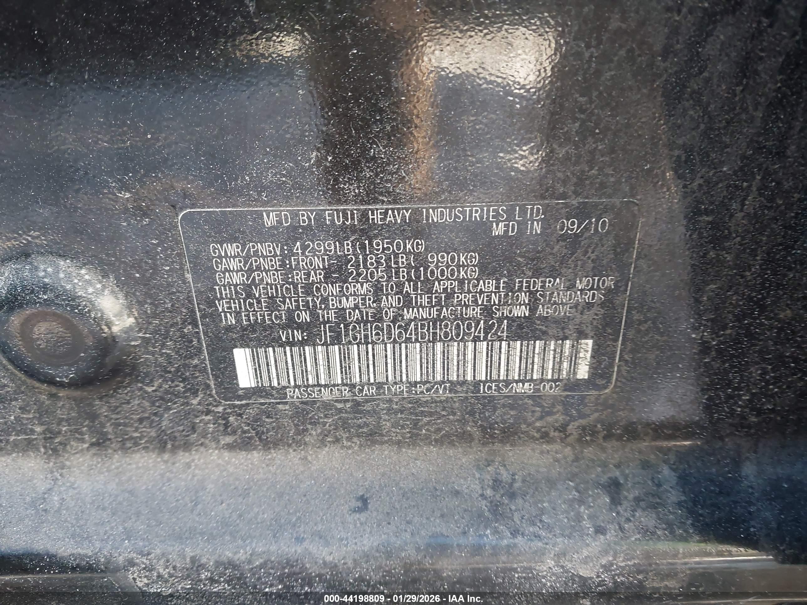 SUBARU IMPREZA image 9