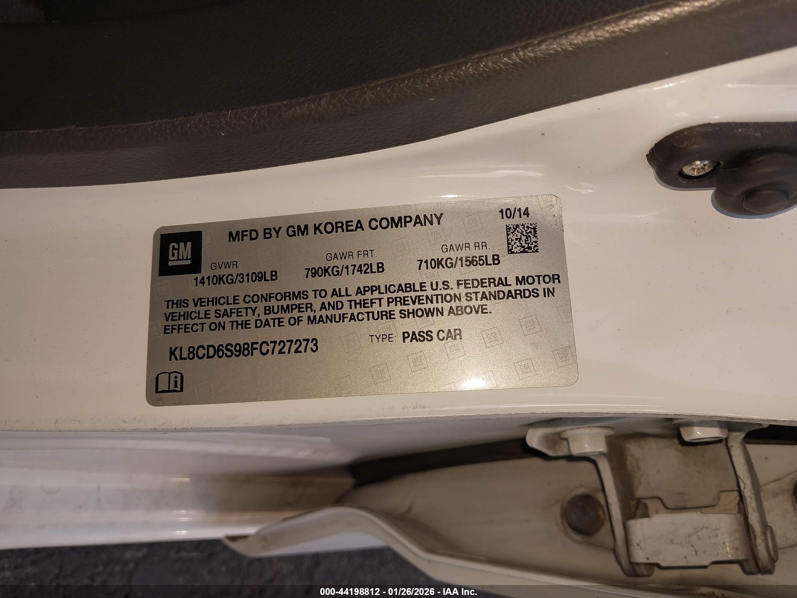 CHEVROLET SPARK image 9