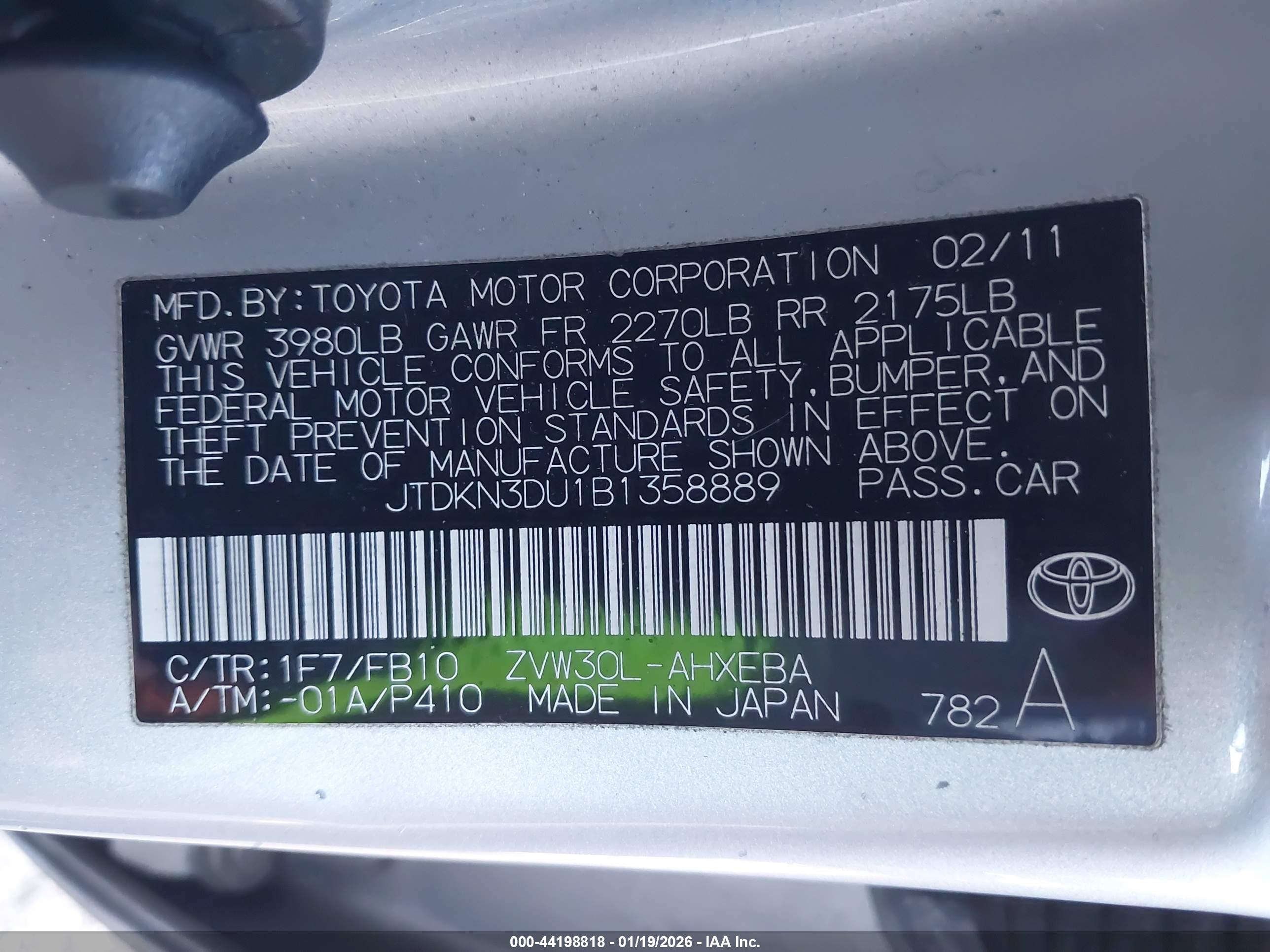 TOYOTA PRIUS image 9