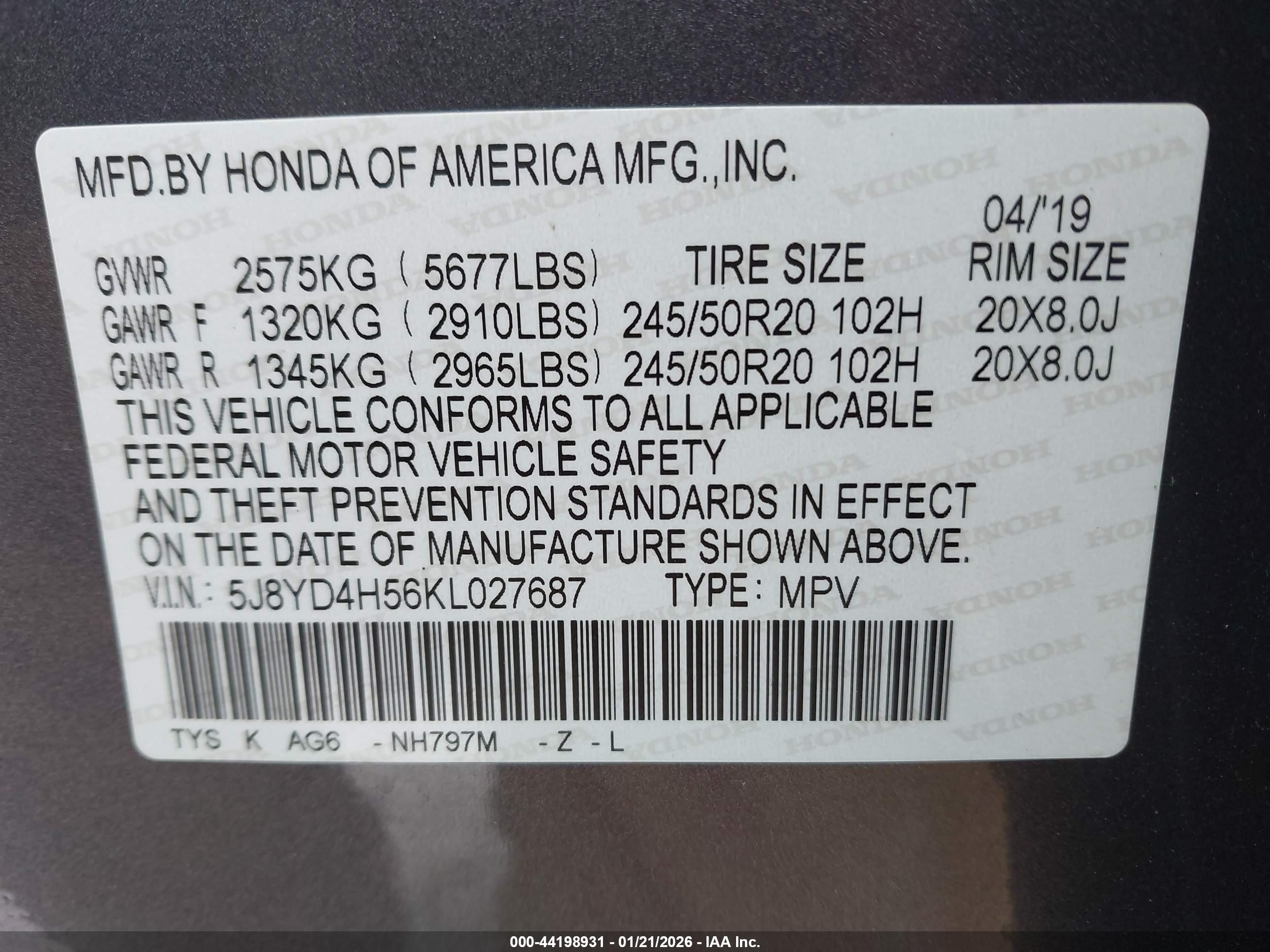 ACURA MDX image 9