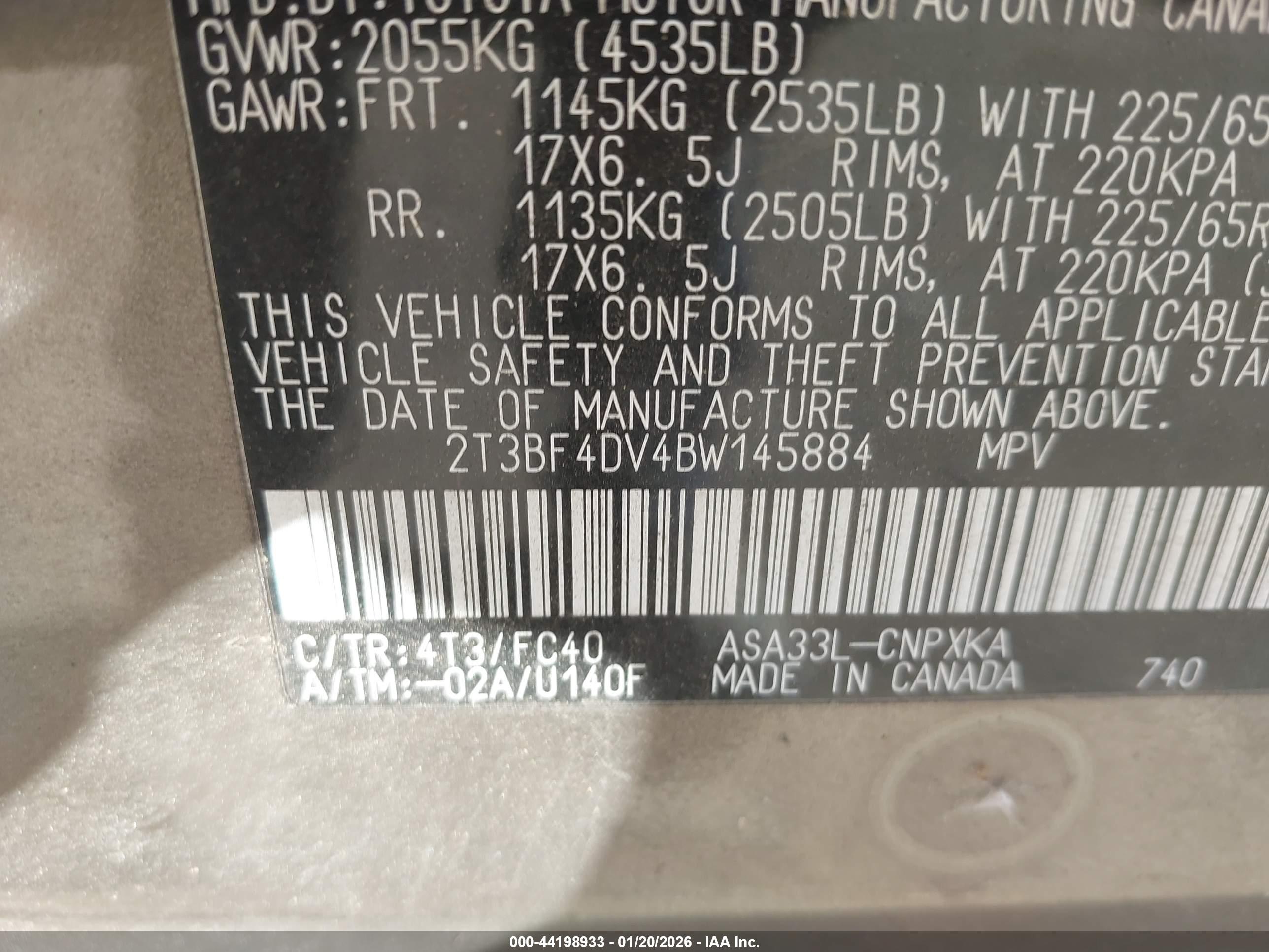 TOYOTA RAV4 image 9