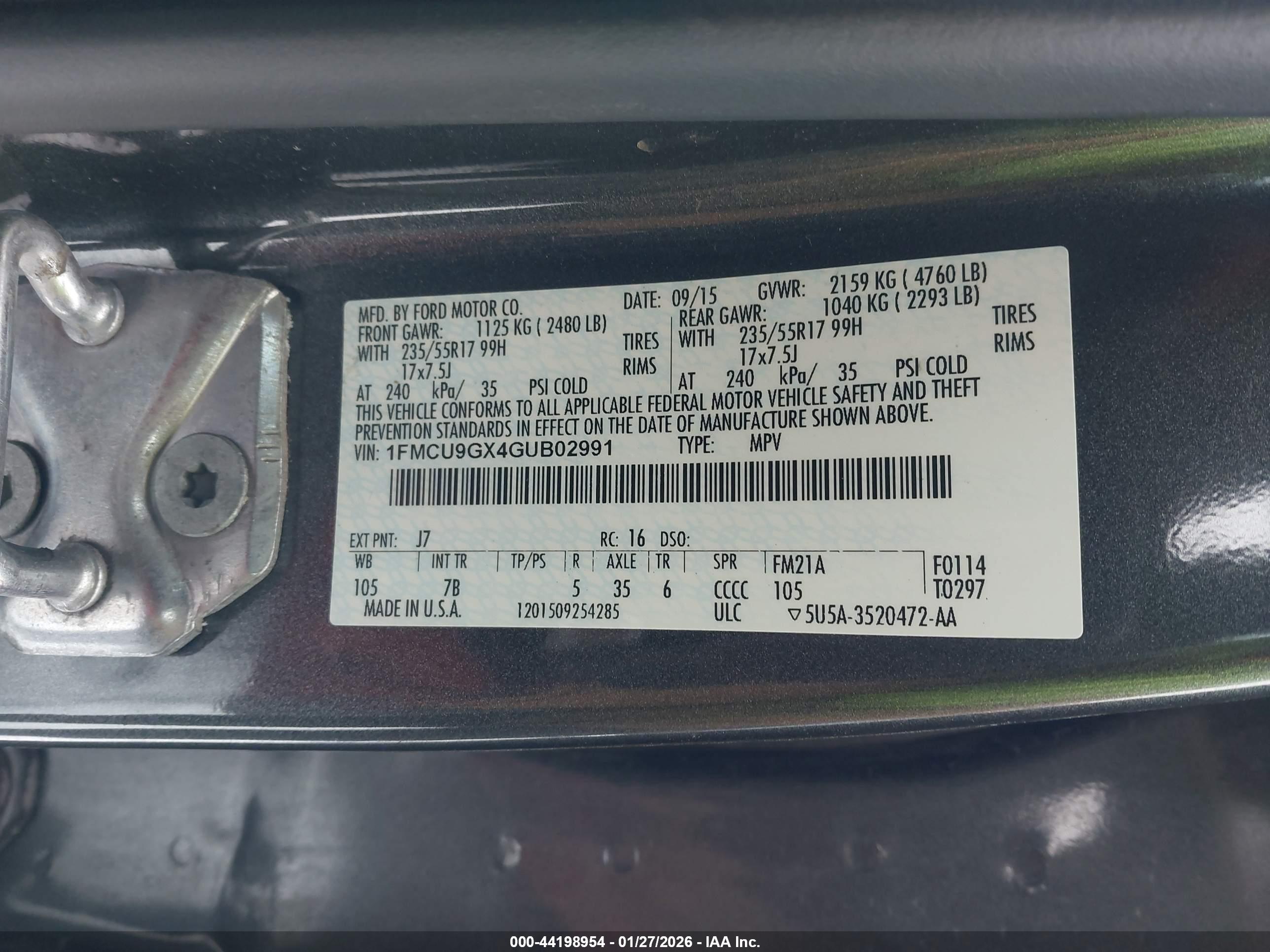 FORD ESCAPE image 9