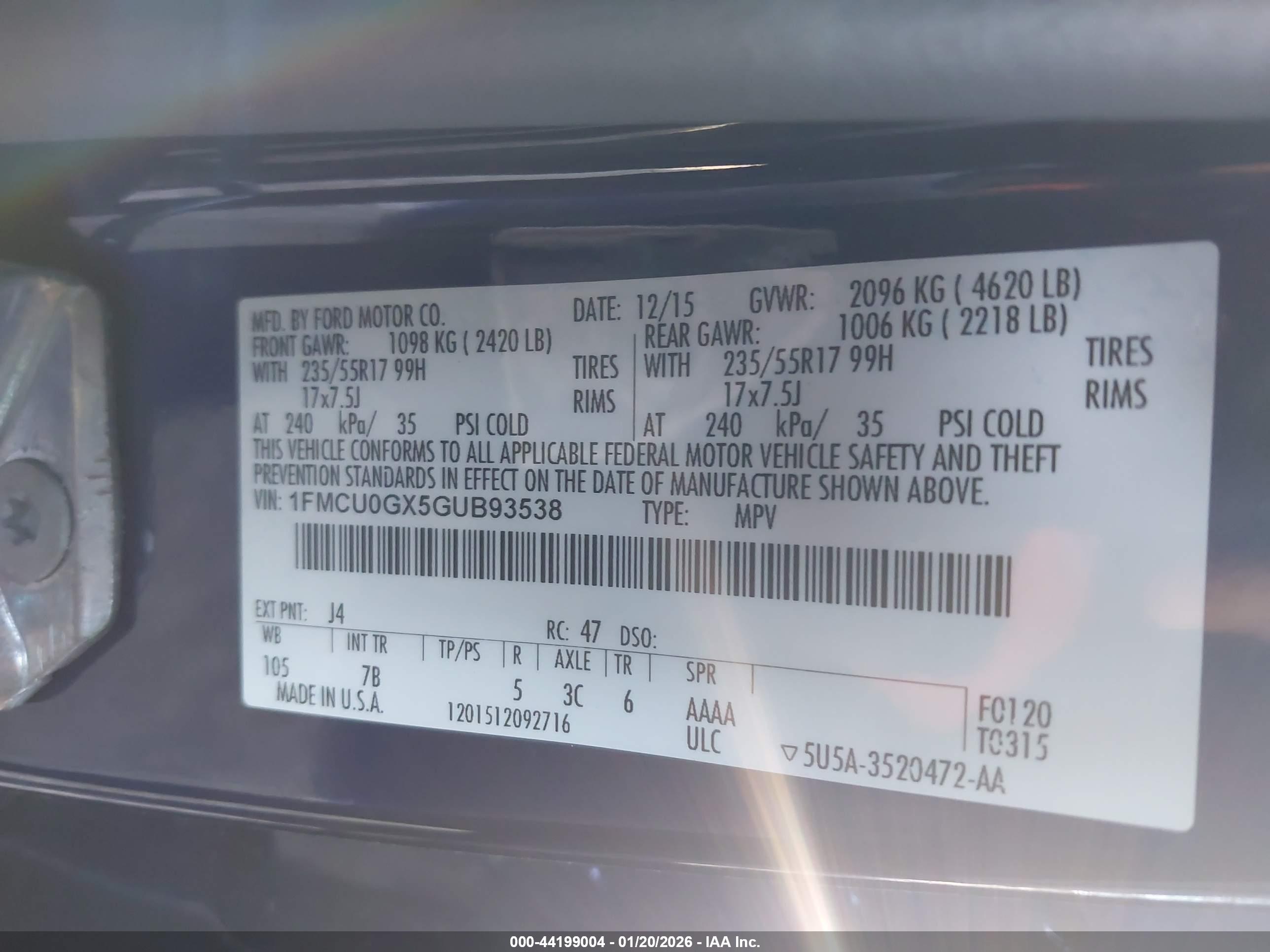 FORD ESCAPE image 9