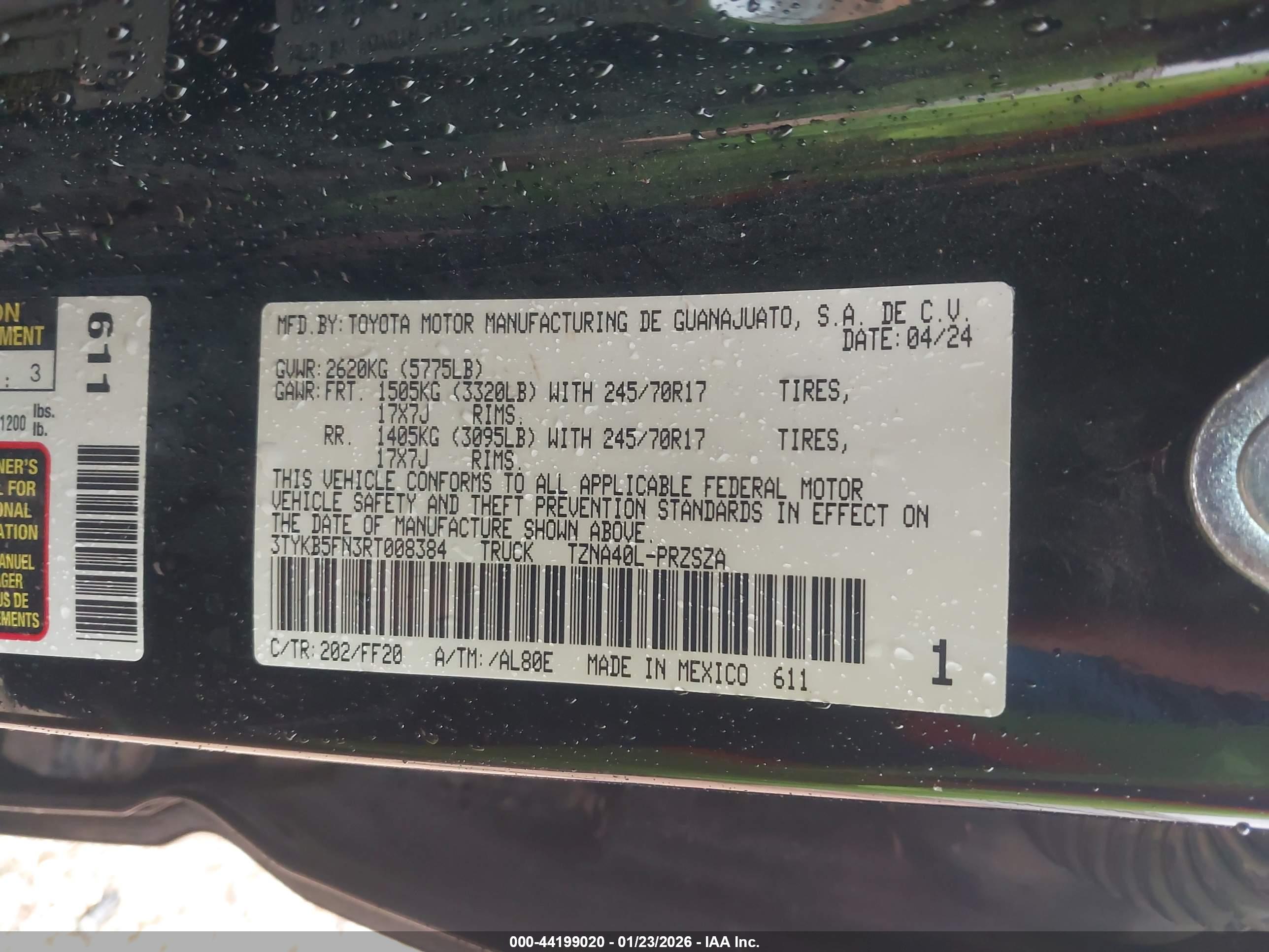 TOYOTA TACOMA image 9
