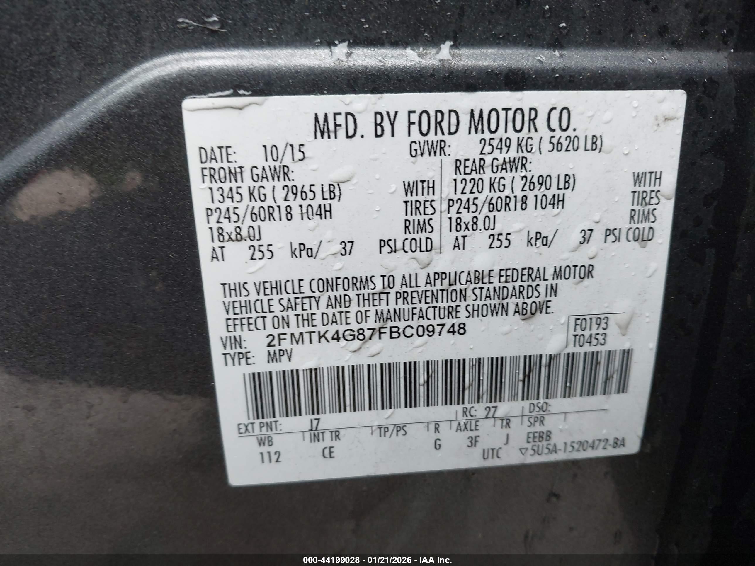 FORD EDGE image 9