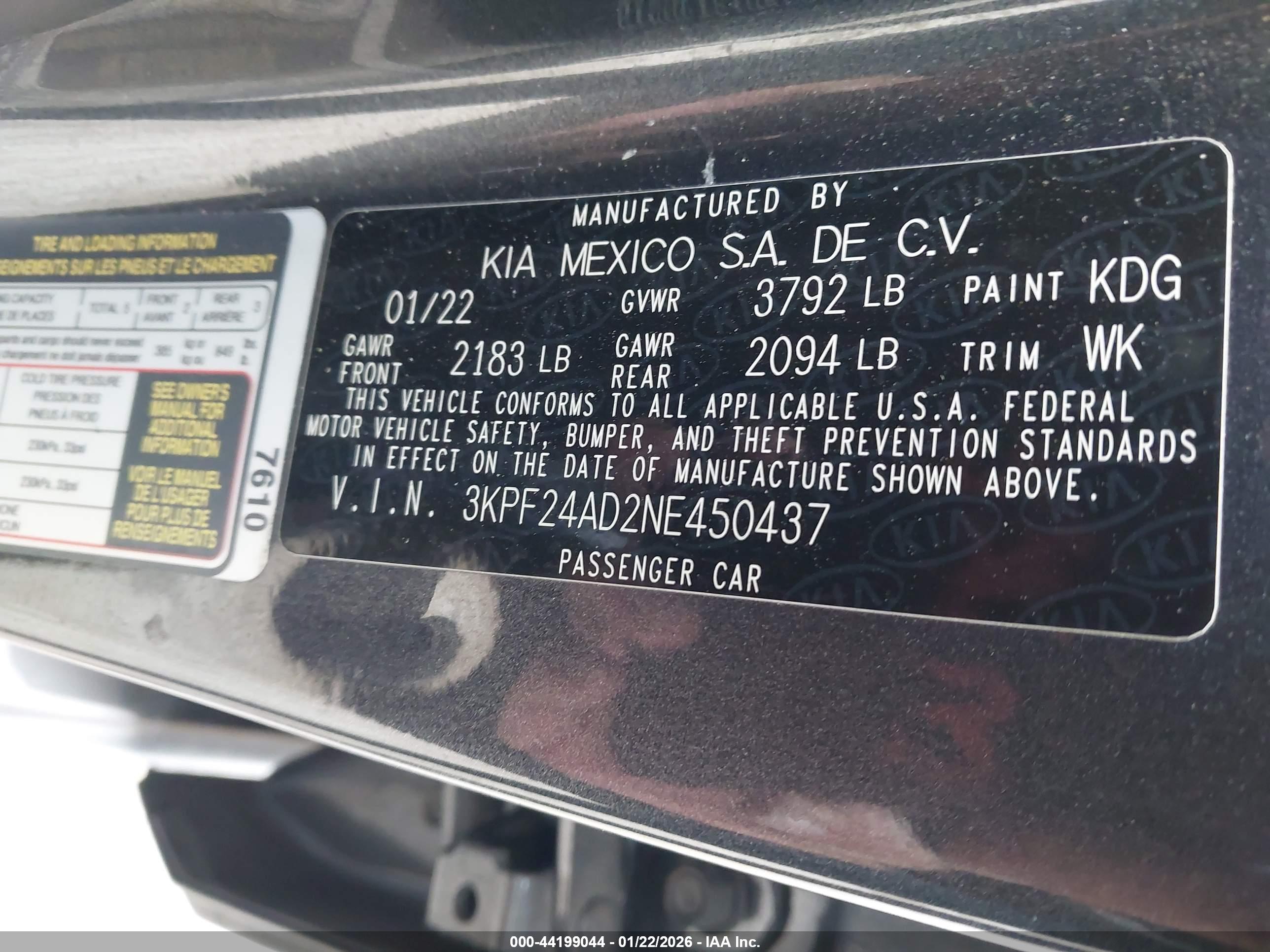 KIA FORTE image 9