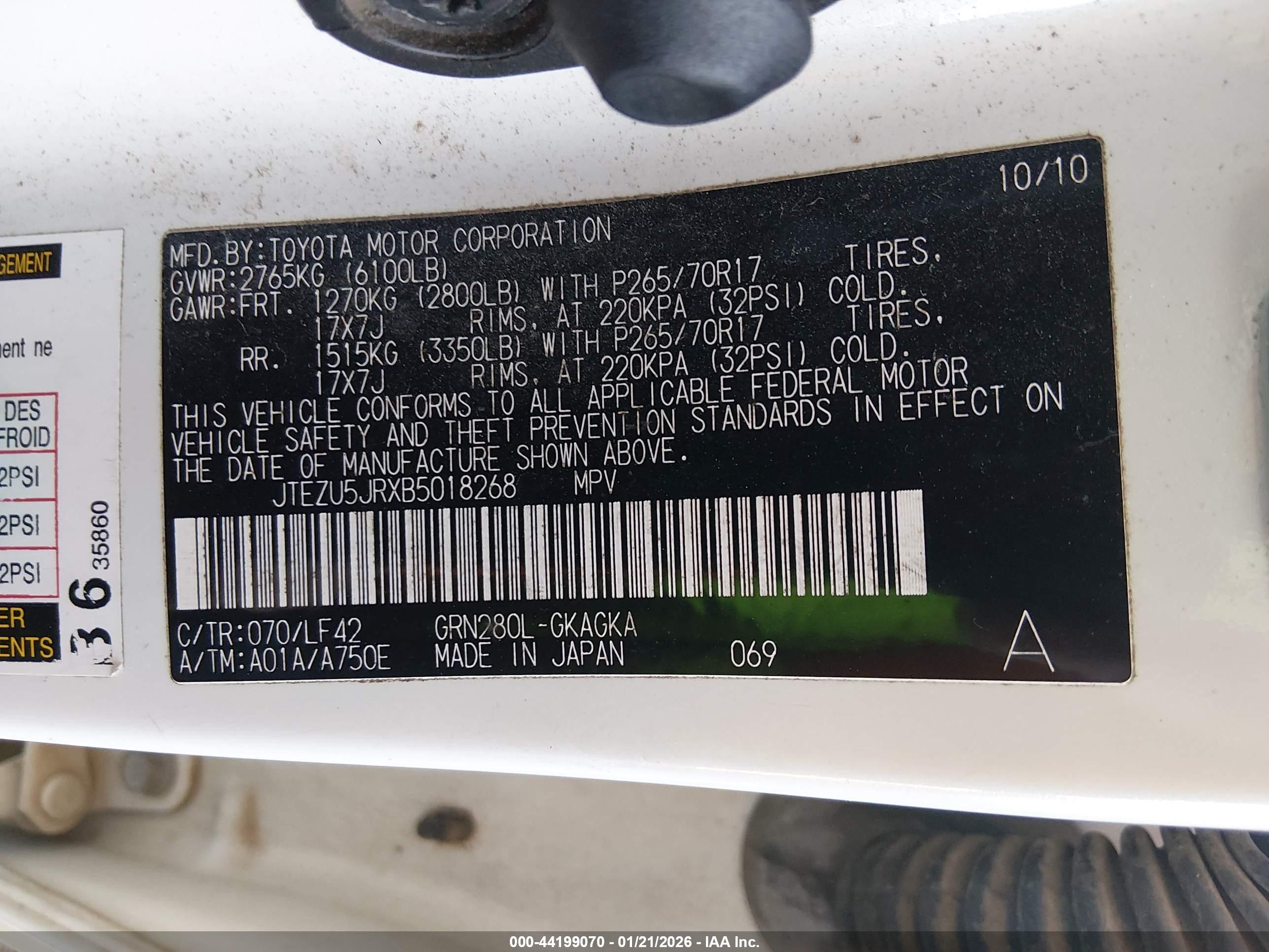 TOYOTA 4RUNNER image 9