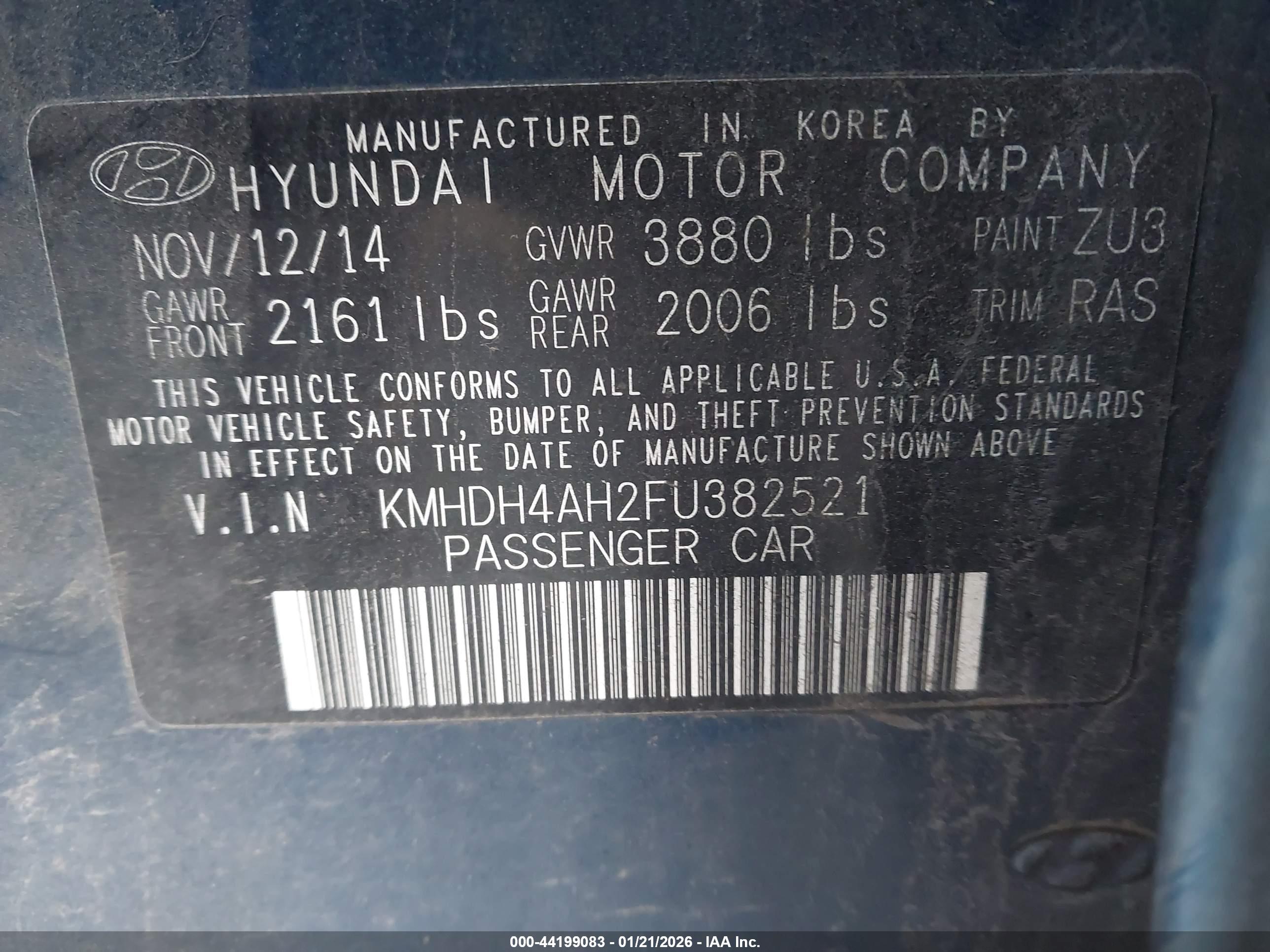 HYUNDAI ELANTRA image 9