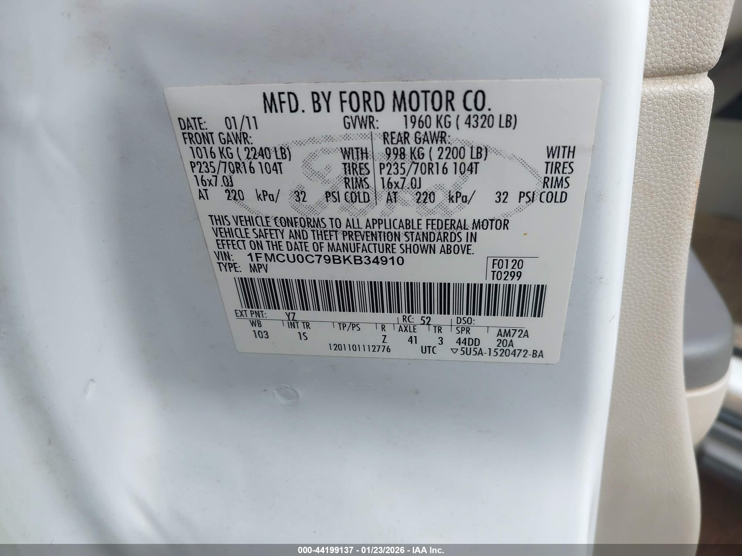 FORD ESCAPE image 9