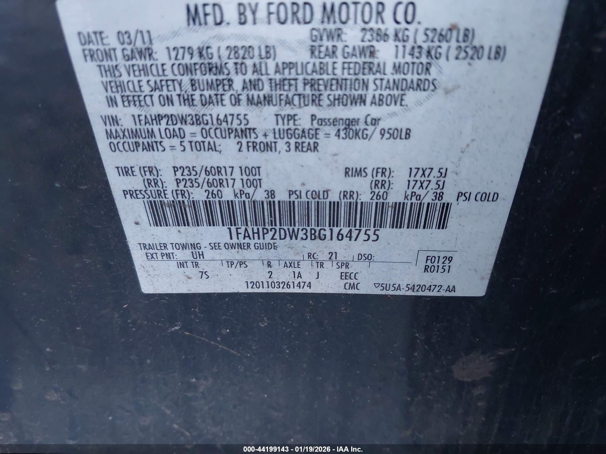 FORD TAURUS image 9