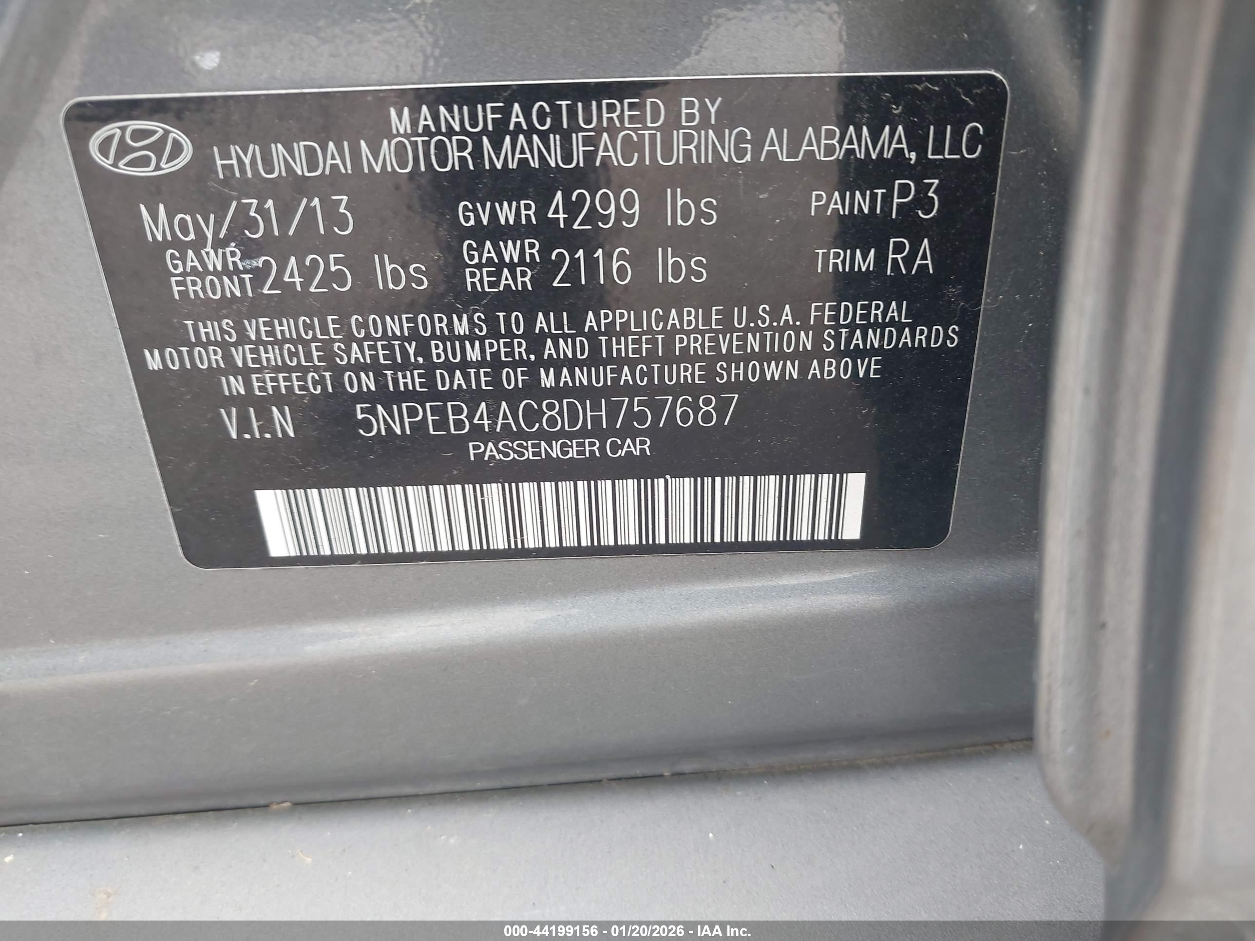HYUNDAI SONATA image 9
