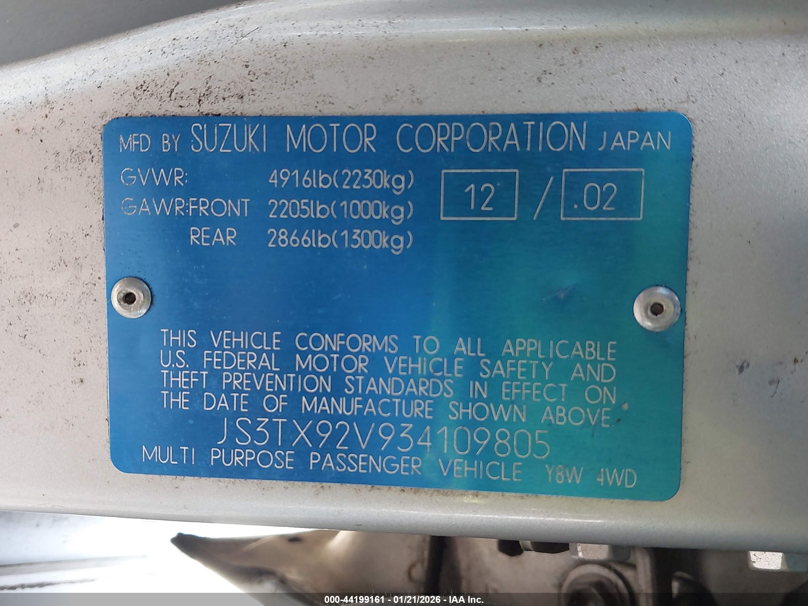 SUZUKI XL-7 image 9