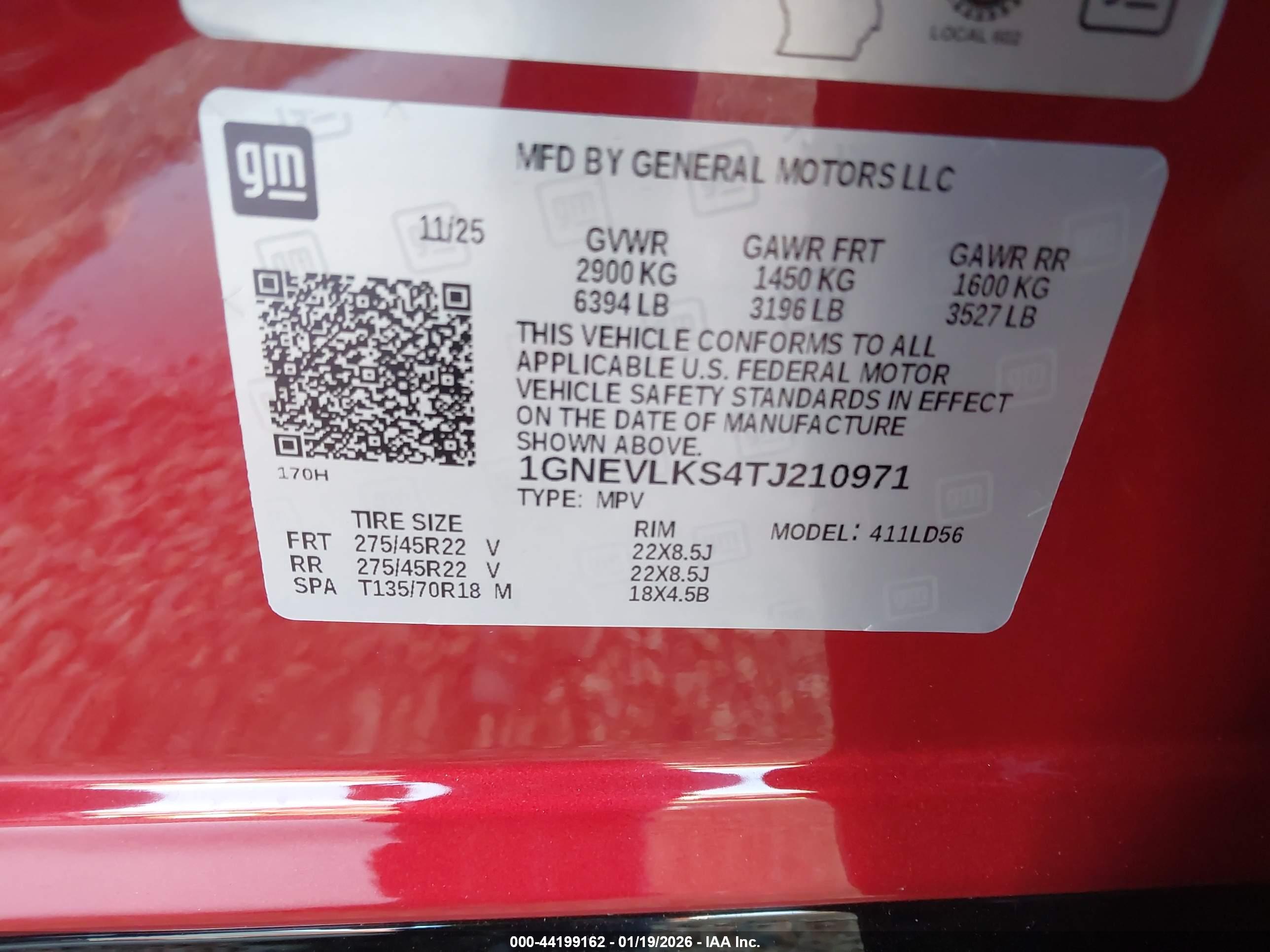 CHEVROLET TRAVERSE image 9